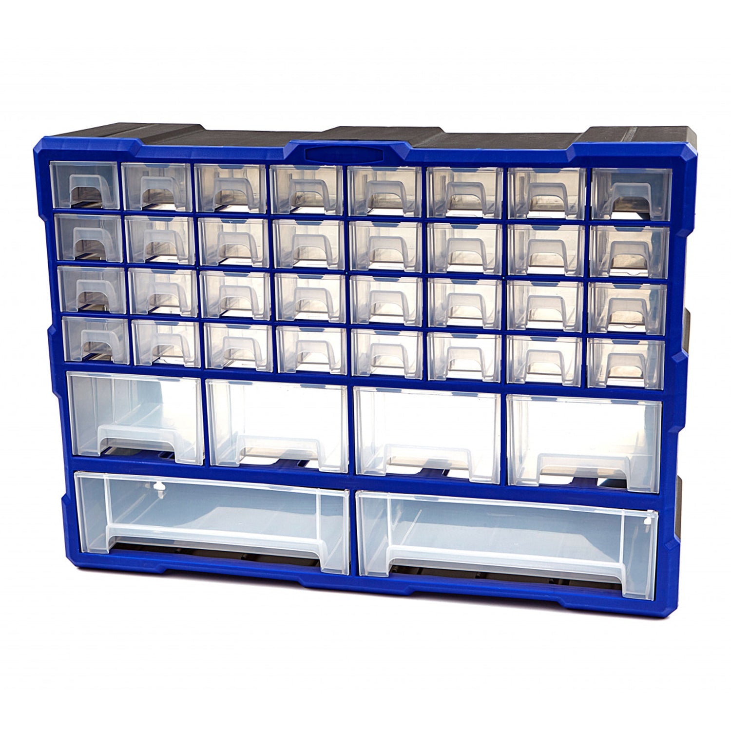 Cassetta cassettiera multiuso in plastica portaminuteria con 38 cassetti