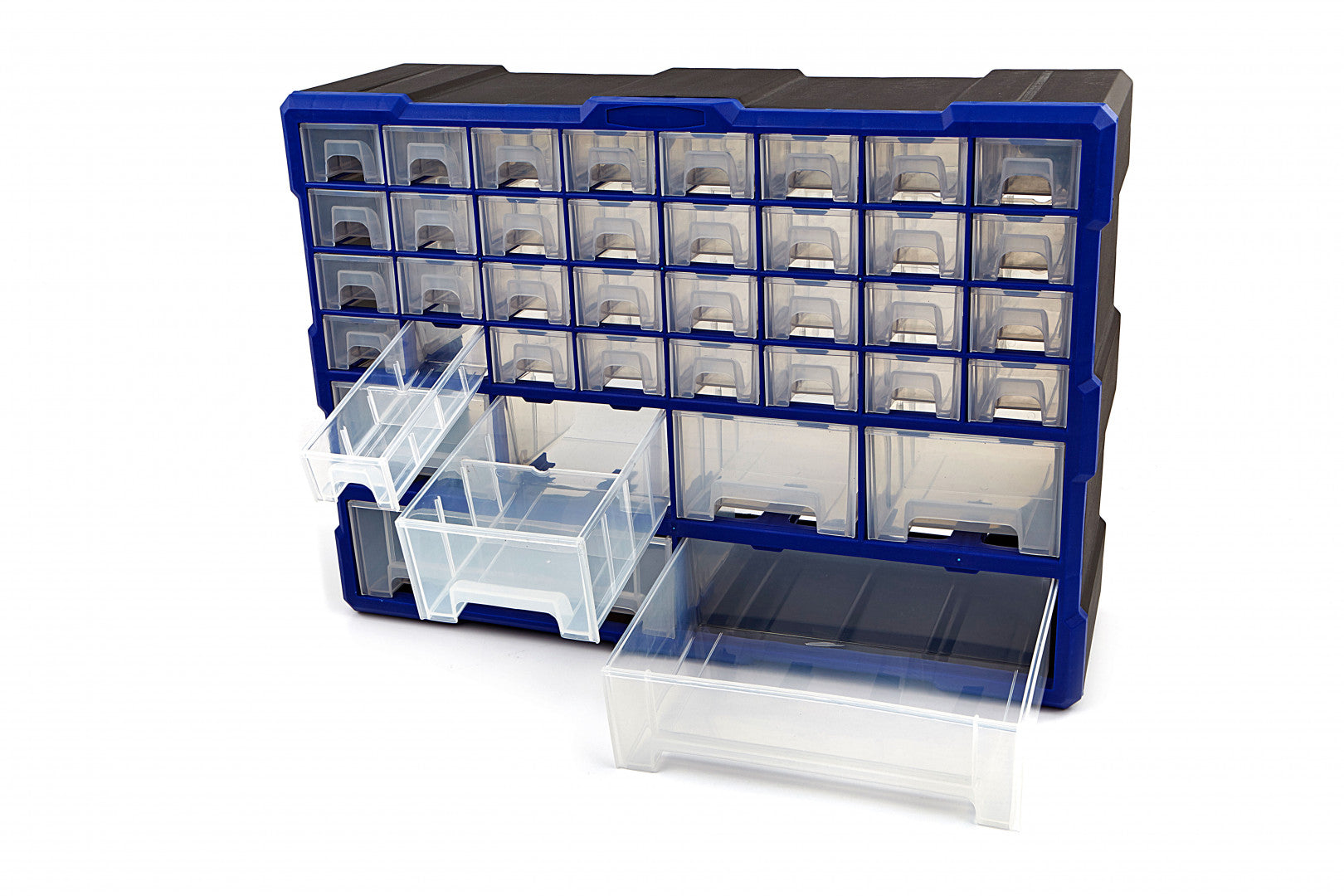 Cassetta cassettiera multiuso in plastica portaminuteria con 38 cassetti