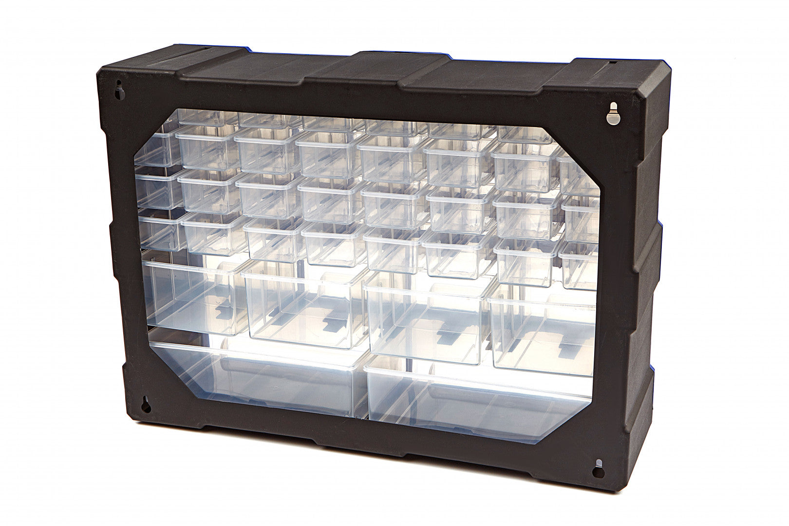 Cassetta cassettiera multiuso in plastica portaminuteria con 38 cassetti