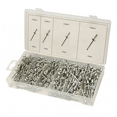 Rivetti in alluminio assortimento 2,4 3,2 4 4,8, rivetti pop, 400 pezzi