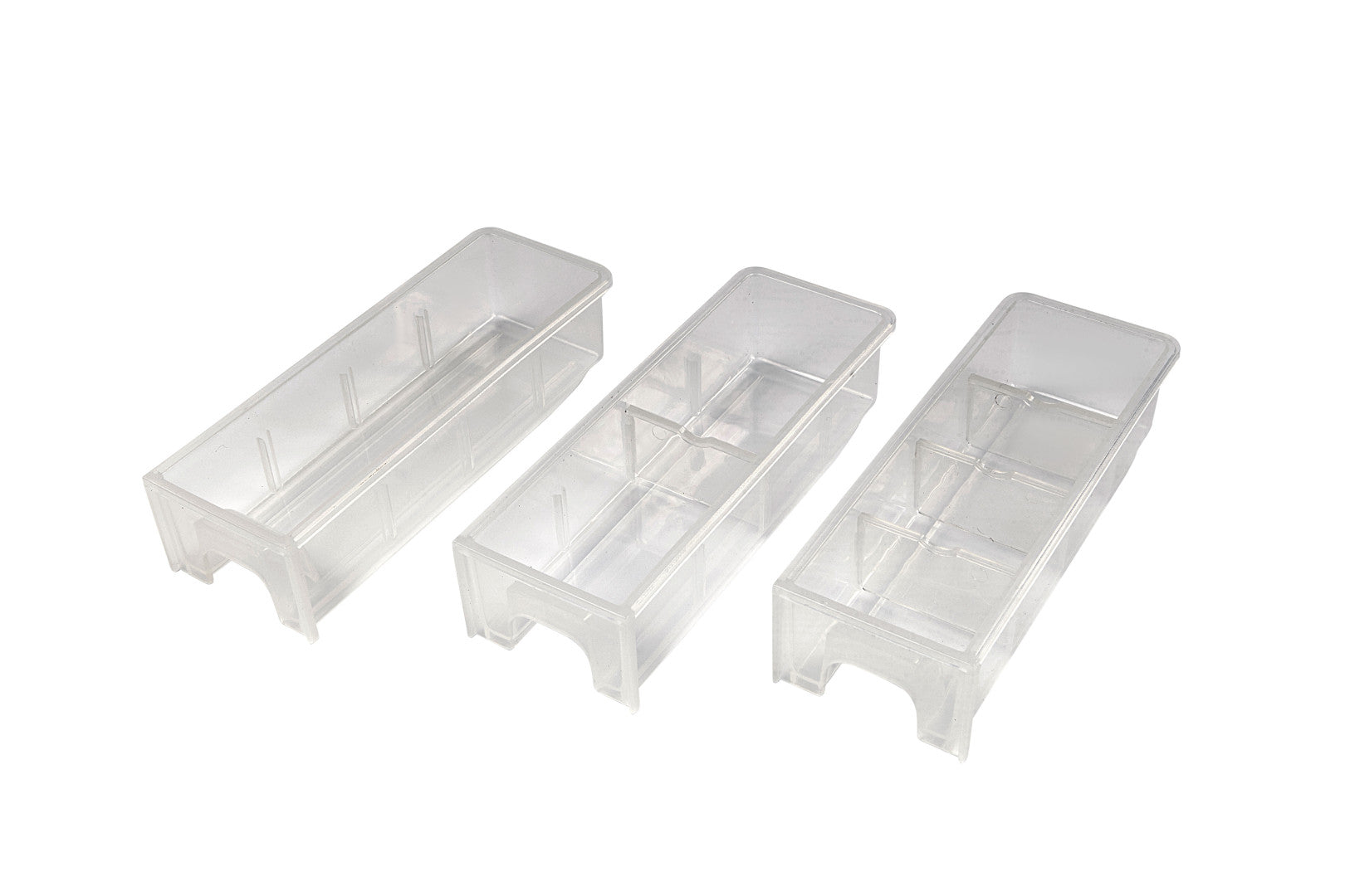 Cassetta-cassettiera multiuso in plastica portaminuteria  52 × 16 × 37 cm con 64 cassetti
