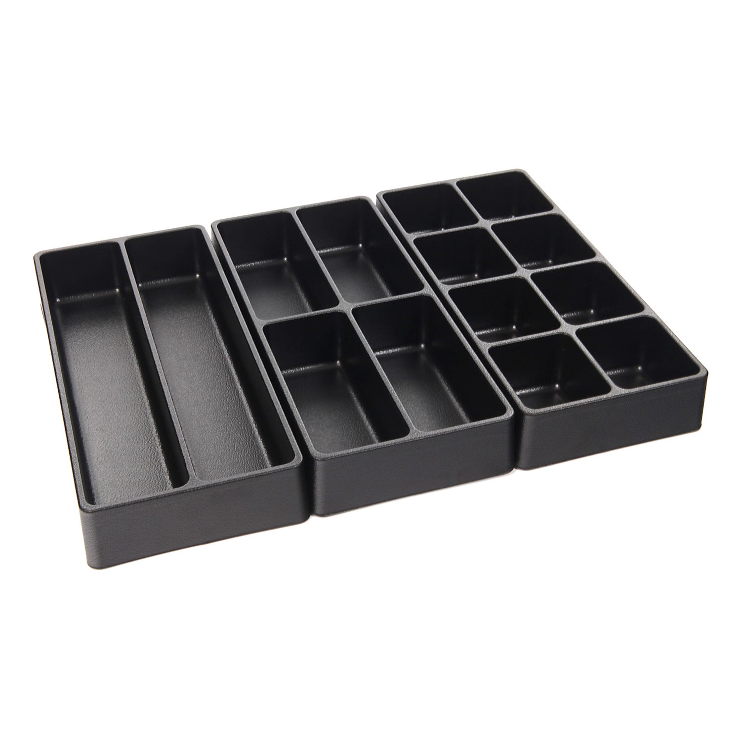 Organizer cassetti, cassetta porta attrezzi, banco da lavoro officina, organizer scrivania per cucina e garage, attrezzi officina e contenitori per bagno, 3 misure, 3 pezzi 40 mm