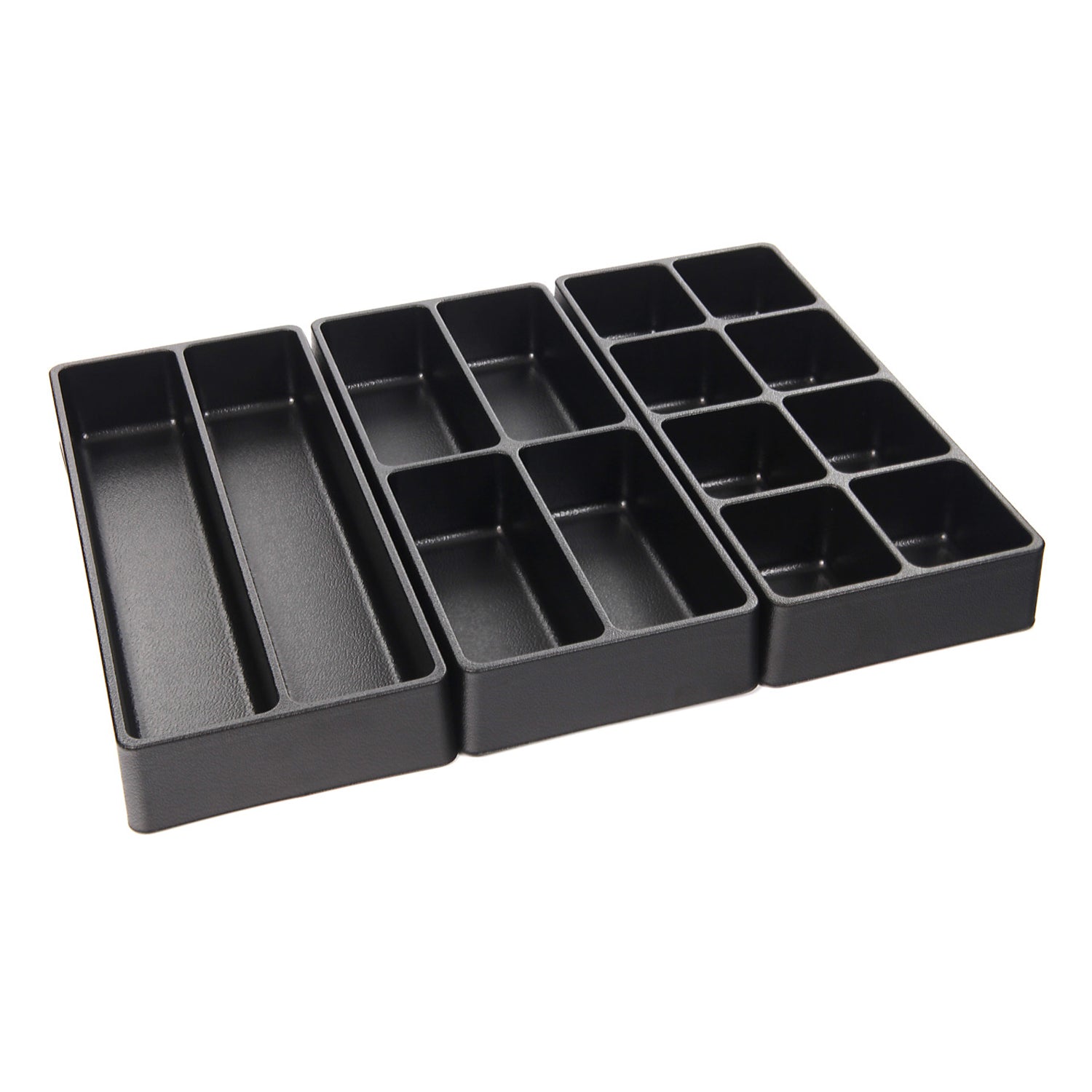 Organizer cassetti, cassetta porta attrezzi, banco da lavoro officina, organizer scrivania per cucina e garage, attrezzi officina e contenitori per bagno, 3 misure, 3 pezzi 60 mm