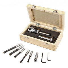 Testa alesatrice 50 mm utensile di tornitura barra utensile di tornitura con accessori per fresatrice per biella, set di utensili per alesatura, testa per alesatura con attacco MC2 MC3, Hbm