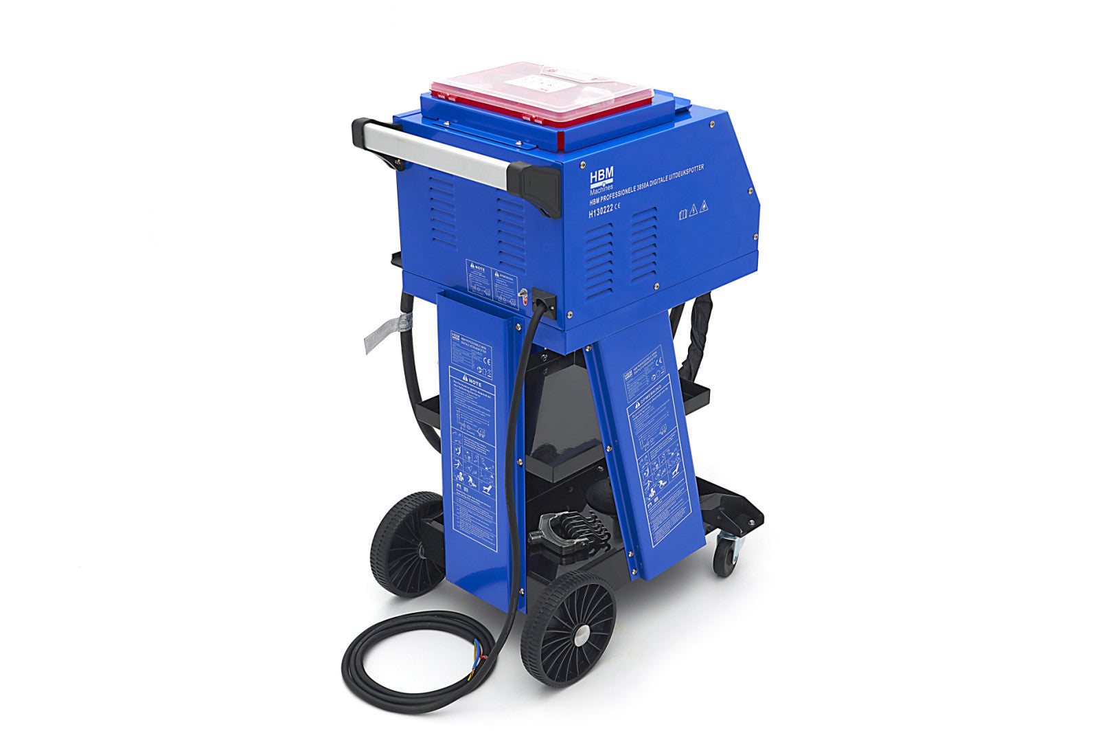 Kit estrattore per carrozzeria 230 V, stazione saldatrice per rimozione ammaccature a punti 5 modalità di saldatura, kit di strumento per riparazione ammaccature carrozzeria per auto camion moto, digitale 3850 A HBM