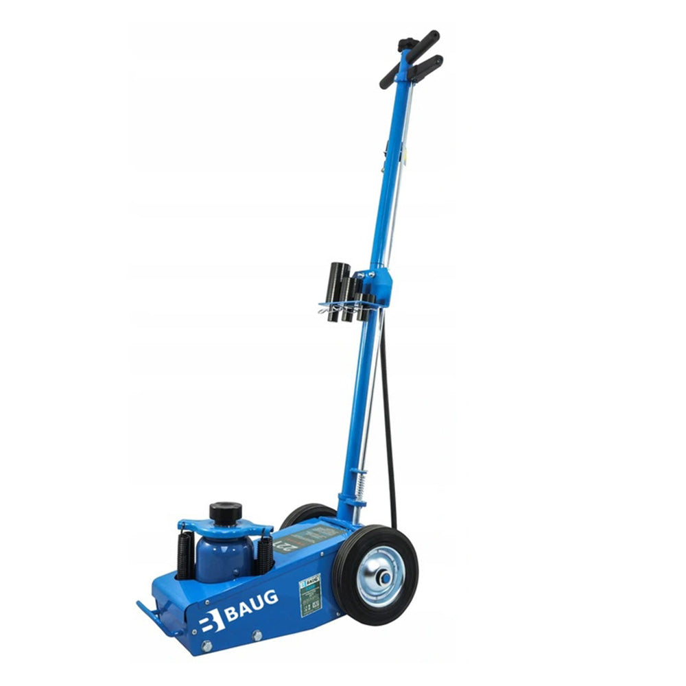 Cric pneumoidraulico 22 t, sollevatore idro-pneumatico a carrello ad aria compressa, mobile, per camion, veicoli commerciali da 30 tonnellate, sollevatore a carrello, per settore agricolo, Baug