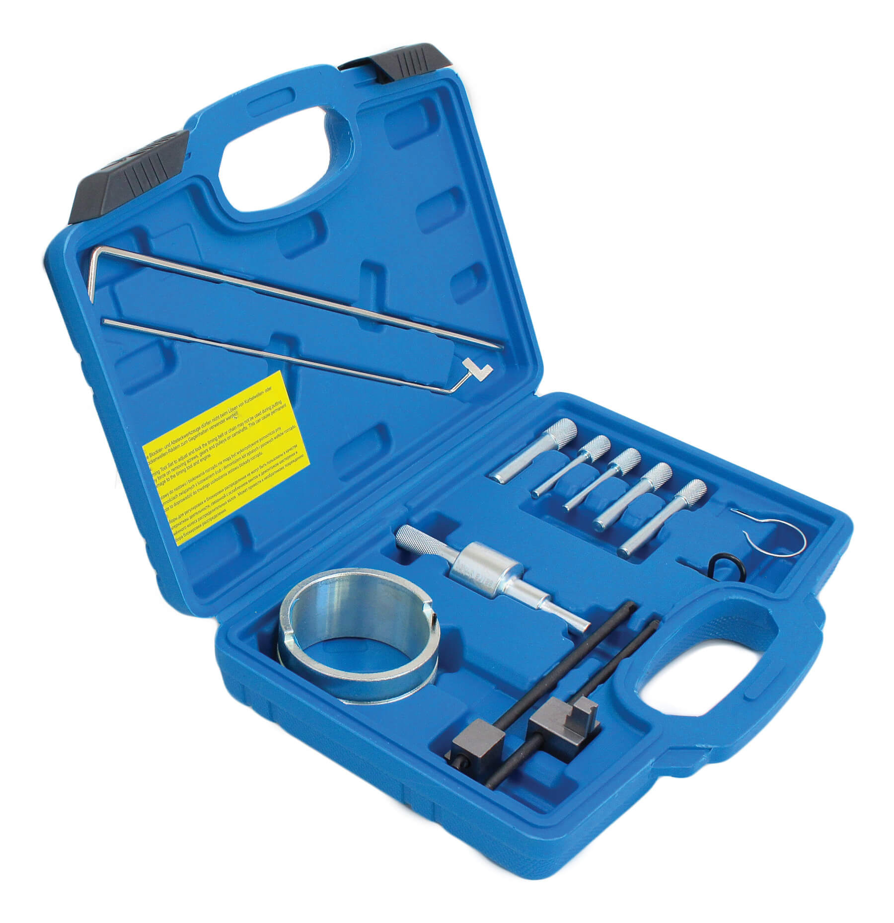 Kit messa in fase motori, attrezzi per il bloccaggio della cinghia di distribuzione dell'albero a camme del motore, compatibile con Citroën Peugeot 1.8 / 2.0