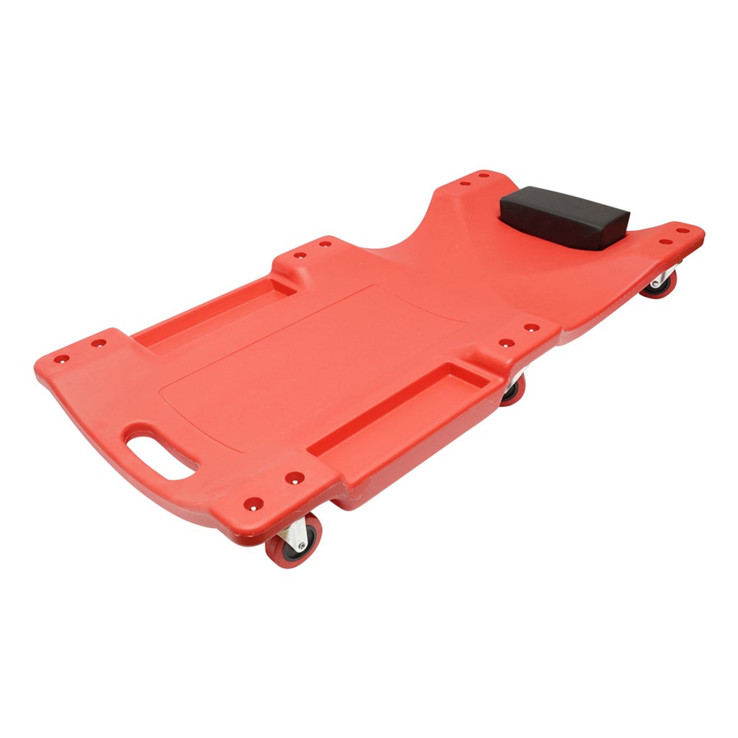 Carrello sotto auto professionale, sgabello da officina, lettino meccanico sottomacchina, pedana montaggio, riparazioni meccanico con ruote e poggiatesta