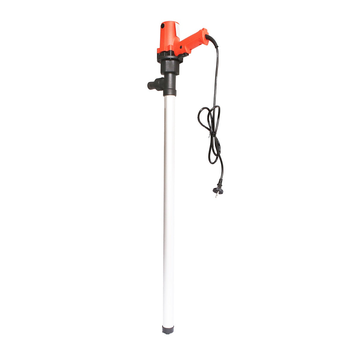 Pompa elettrica per fusti d'olio, con tubo di aspirazione telescopico, pompa travaso gasolio 220V, portata 60-80 l/min, pompa elettrica portatile, per casa, fattoria e cantiere