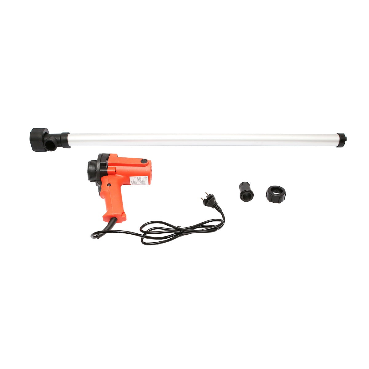 Pompa elettrica per fusti d'olio, con tubo di aspirazione telescopico, pompa travaso gasolio 220V, portata 60-80 l/min, pompa elettrica portatile, per casa, fattoria e cantiere