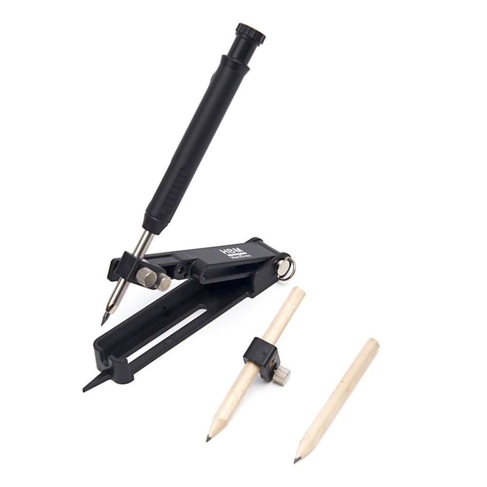 Set-kit compasso multifunzione 5 in 1 per falegnameria Hbm