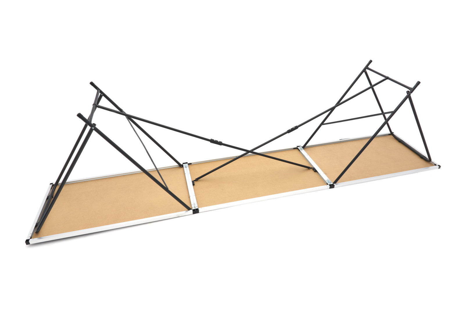 Tavolo pieghevole per carta da parati e tappetti,alluminio 300x60x78cm Hbm
