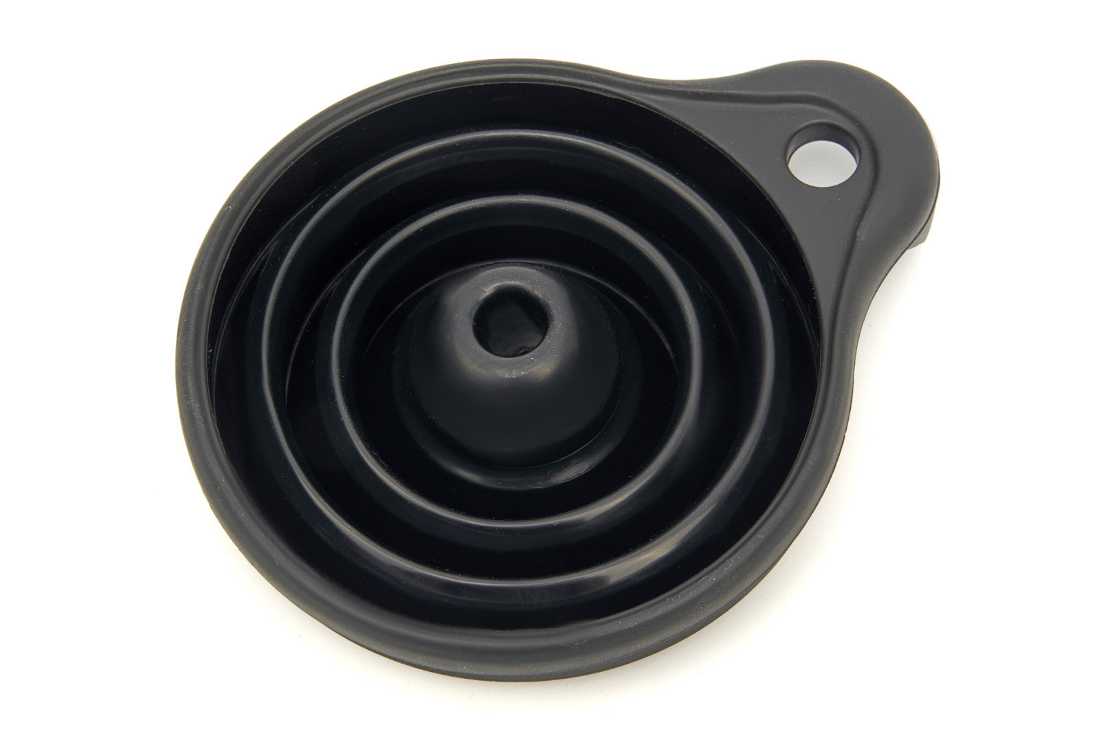 Imbuto pieghevole in silicone, nero Hbm