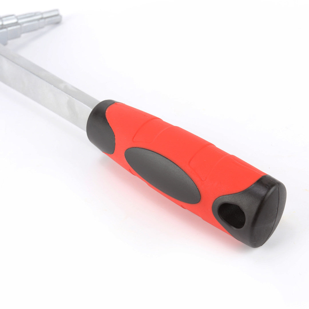 Chiave per valvola per radiatore, 10-11-12.5-16-21 mm chiave a gradino universale a 5 fasi per la rimozione di valvole per radiatori di dimensioni multiple, chiave a cricchetto sfalsata