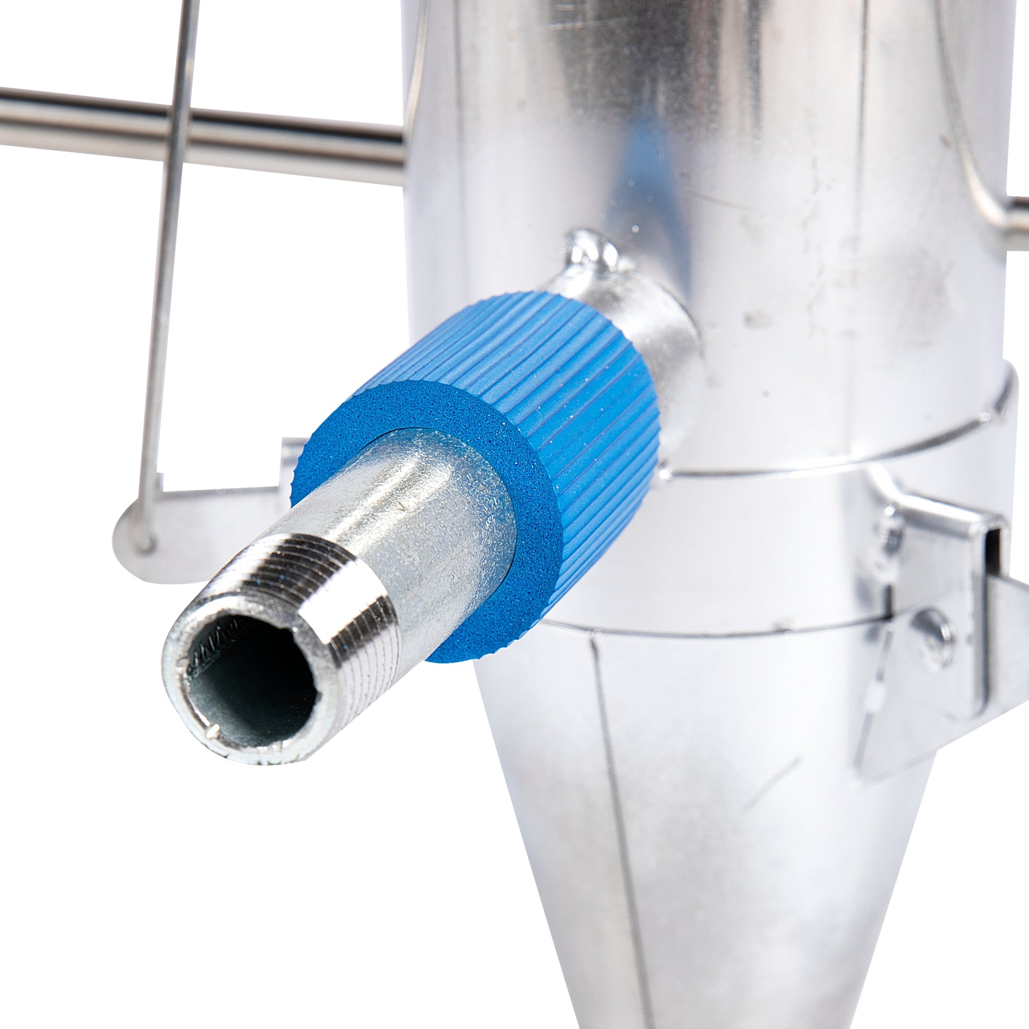 Piantatore piantine da orto a rilascio automatico con doppio manico in acciaio inox, piantatore semi automatico per orto in inox con doppia impugnatura ,attrezzo agricolo professionale