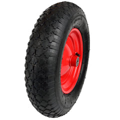 Ruota per carriola 4.00-8/2PR cerchio rosso