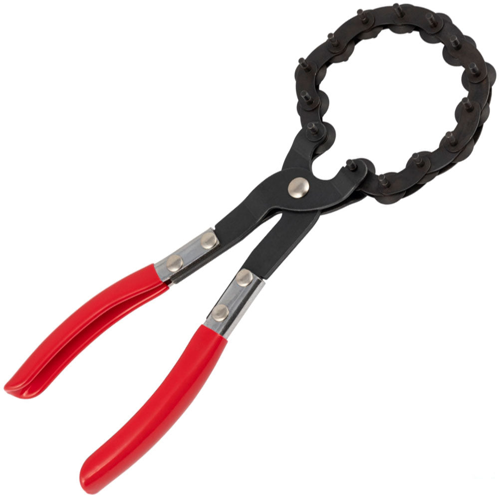 Tagliacatena regolabile per tubo di scarico, tagliacatubi a catena, pinza per tagliare tubi di scappamento, 20–75 mm