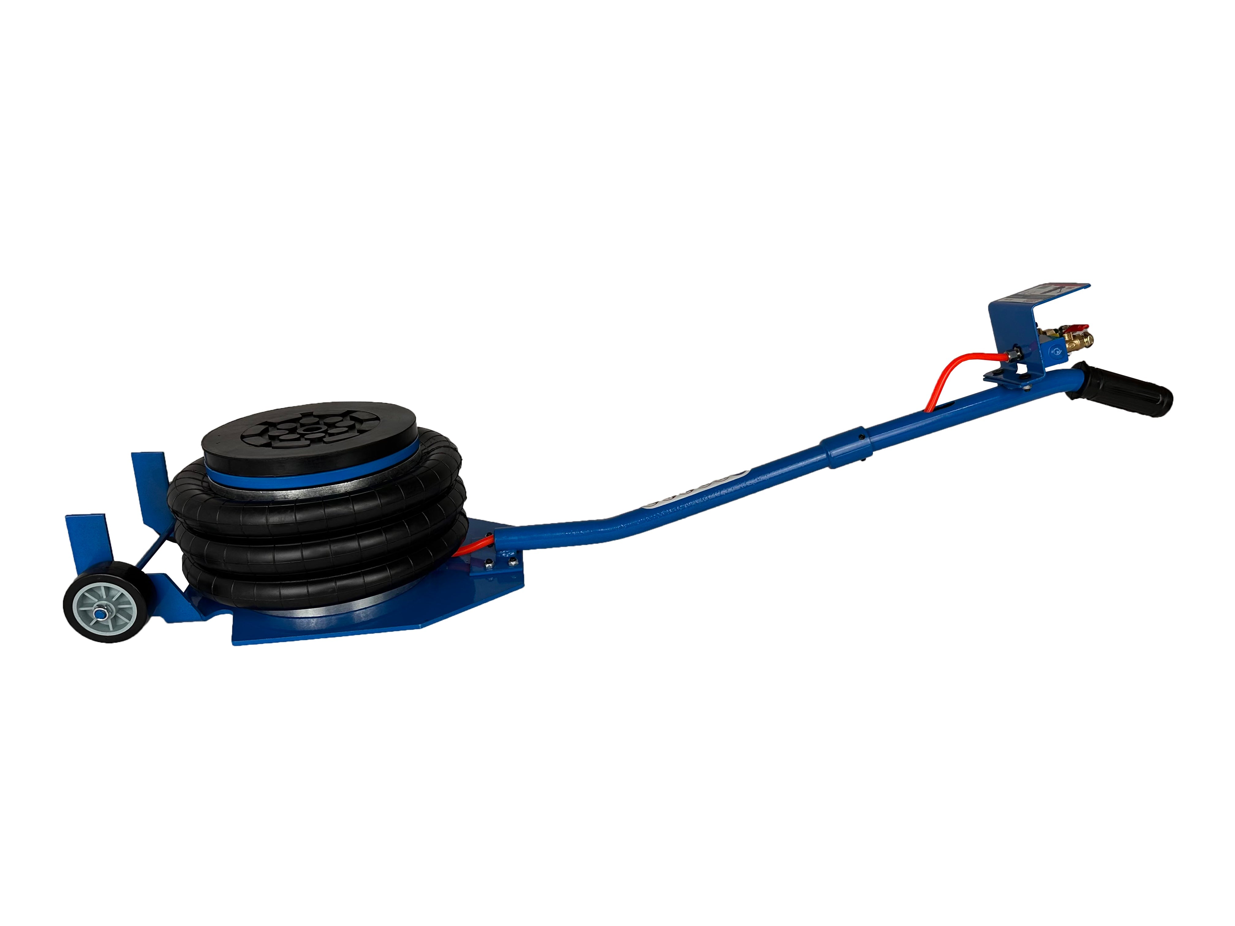 Cric ad aria compressa, 3,5 tonnellate/3500 kg, cric airbag, cric pneumatico da sollevamento pneumatico con maniglia per auto, garage, sollevamento 14,5-40 cm, Gebo Tools