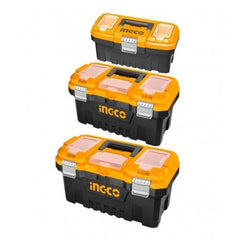 Set di 3 cassette cassetta per attrezzi, cassetta per il trasporto, set cassette degli attrezzi, Ingco