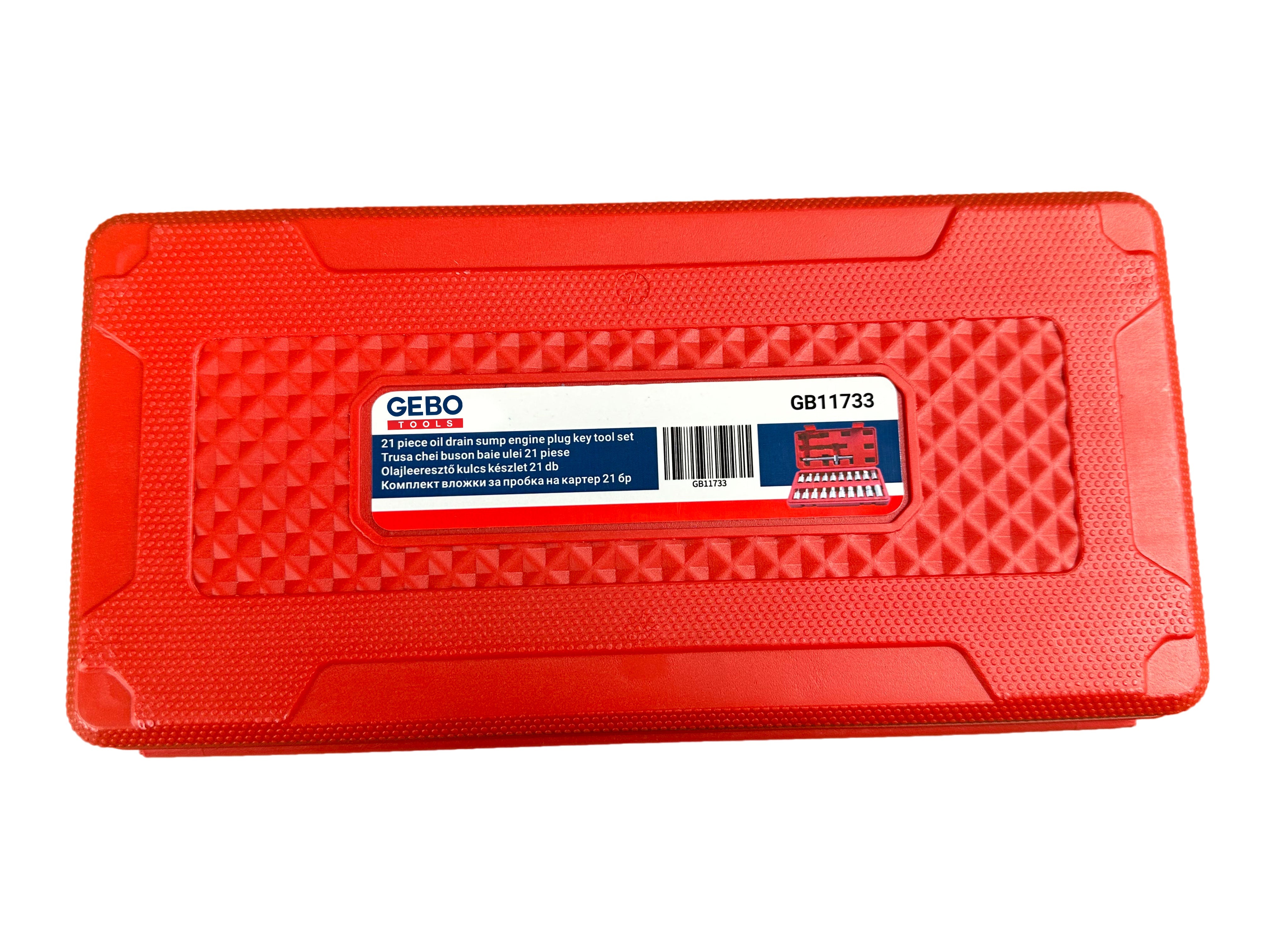 Set chiavi bussole set olio tappo di scarico noci 21 pezzi, set di chiavi a bussola per coppa dell'olio, attrezzi per auto e autocarri officina, Gebo Tools