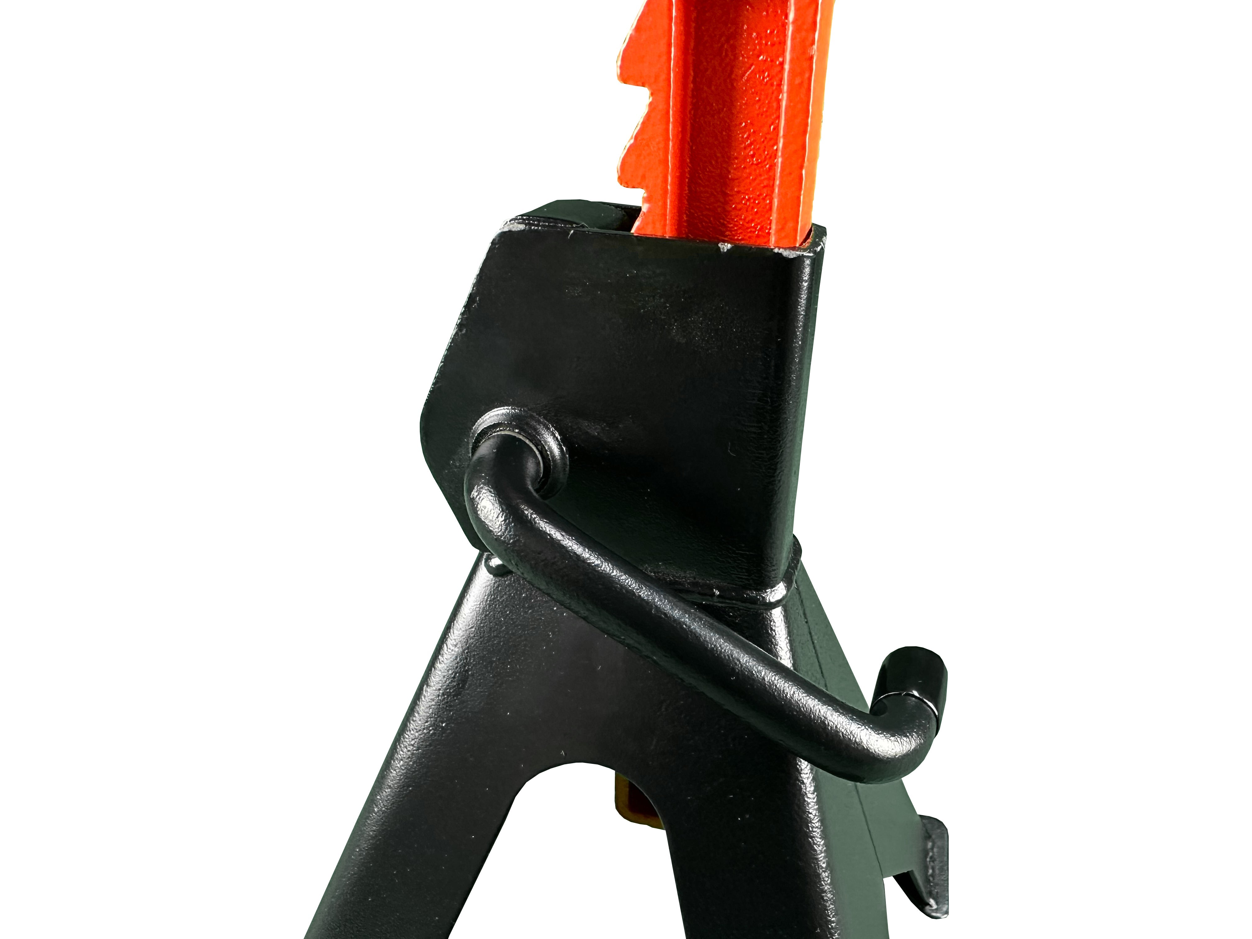 Set cavalletti di sostegno per veicoli, capacità max 3 t, set cavalletti di supporto, colonnetta di sostegno professionale per auto, Gebo Tools