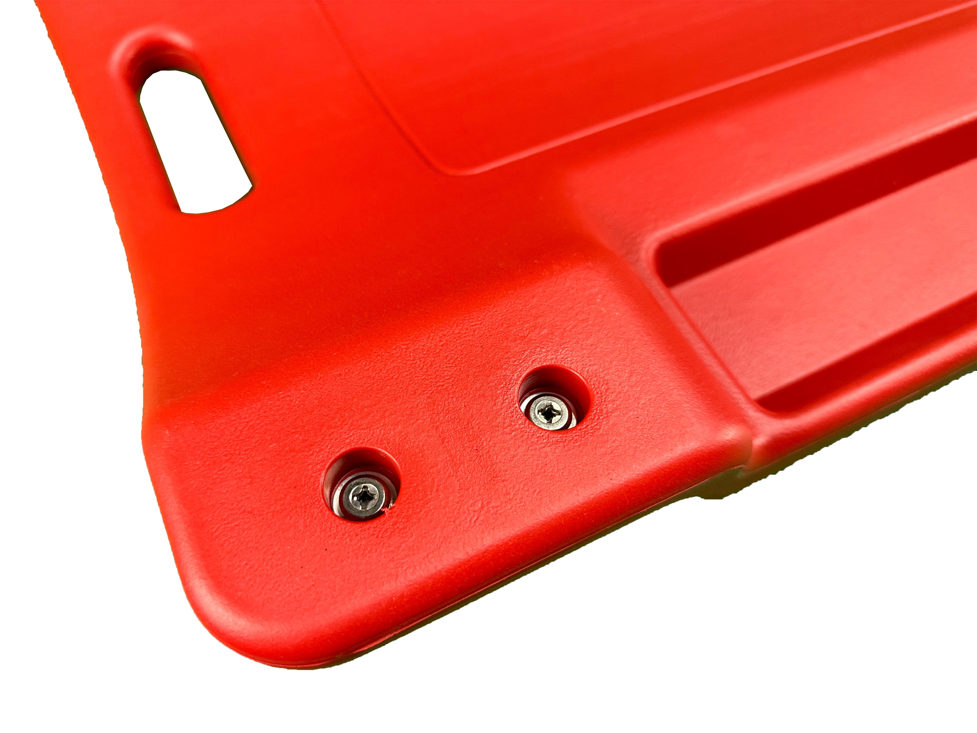 Carrello sotto auto professionale, sgabello da officina, lettino meccanico sottomacchina, pedana montaggio, riparazioni meccanico con ruote e poggiatesta, rosso Gebo Tools