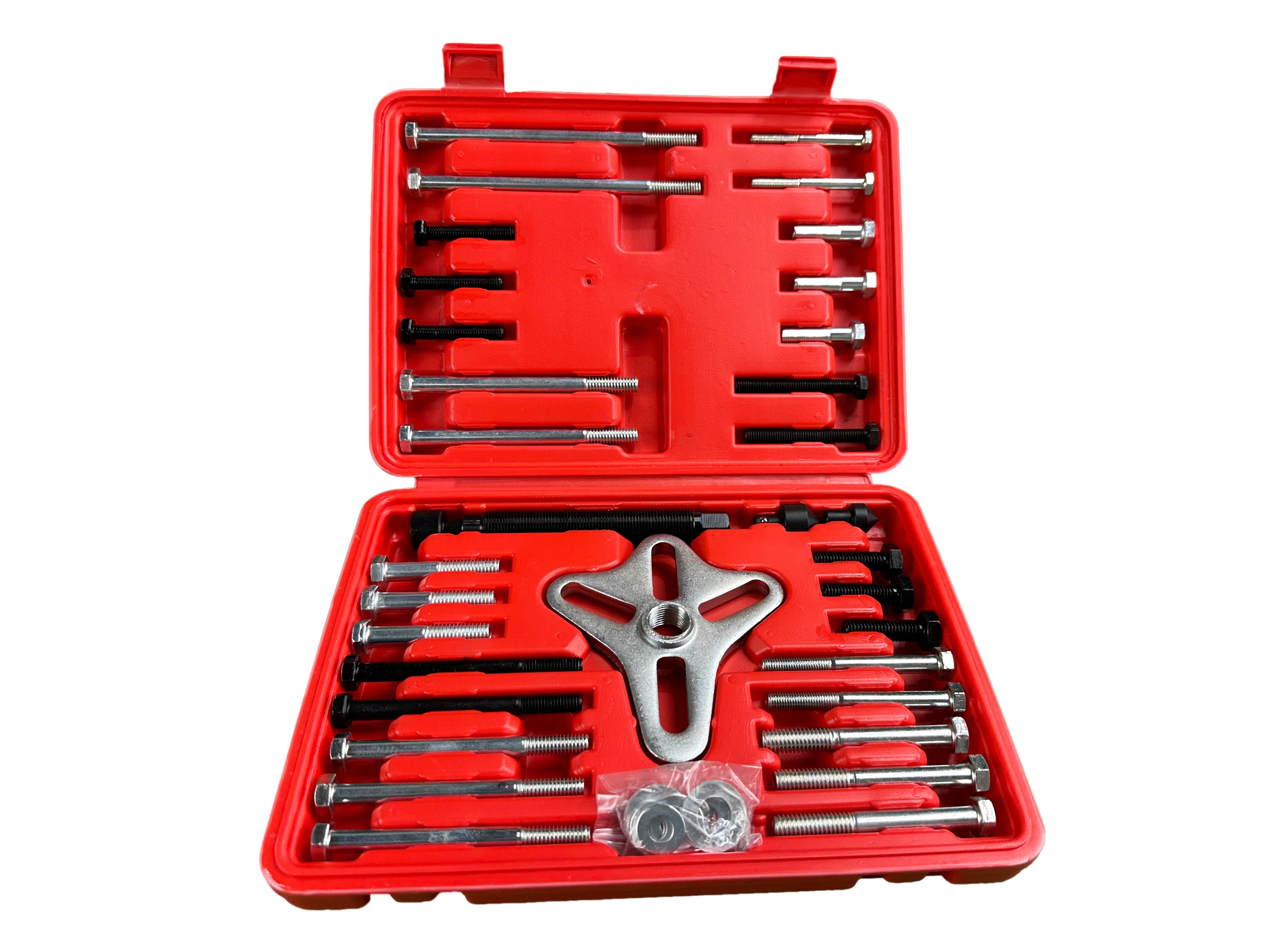 Estrattore tamburi freno, pressore albero trasmissione, 46 pezzi, Gebo Tools