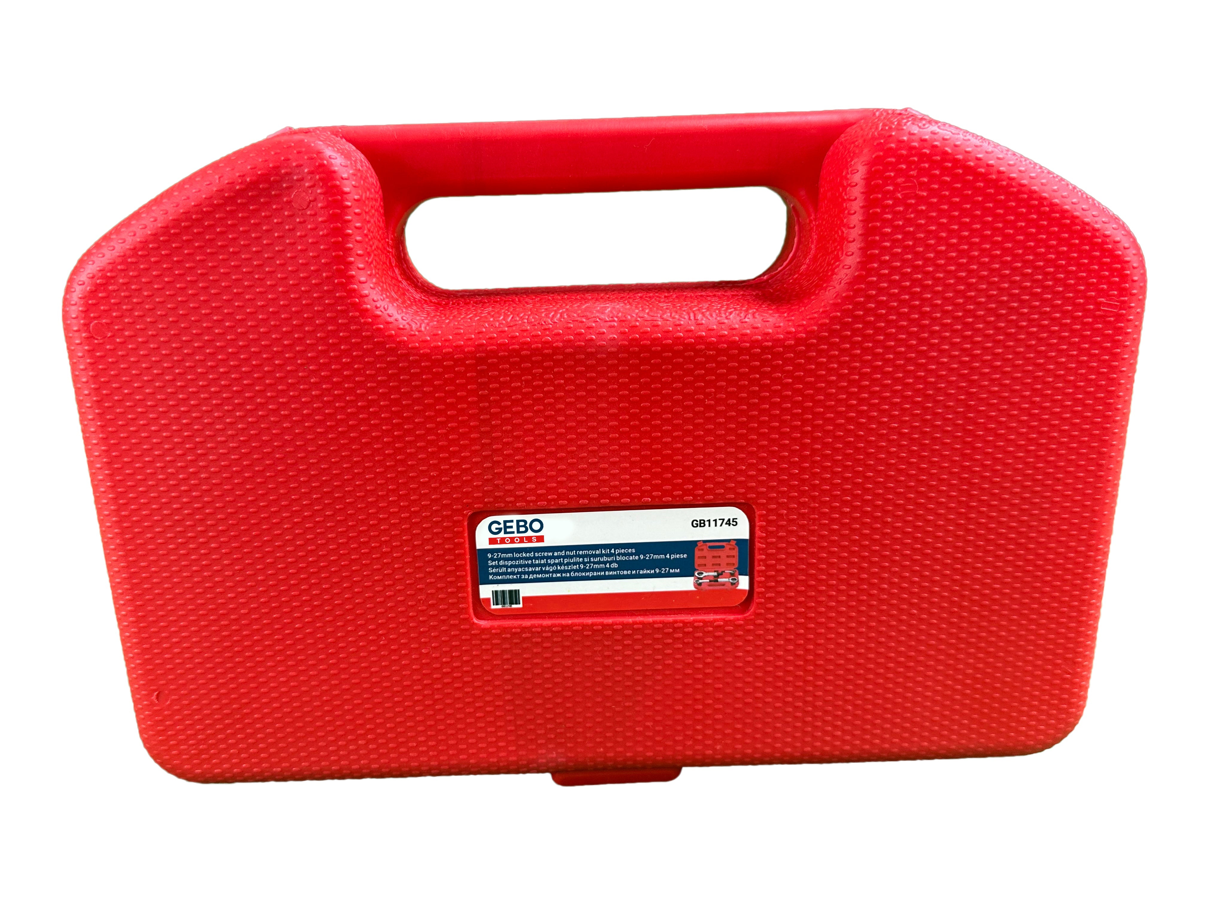 Serie di spaccadadi, 9-27 mm 4 pezzi Gebo Tools