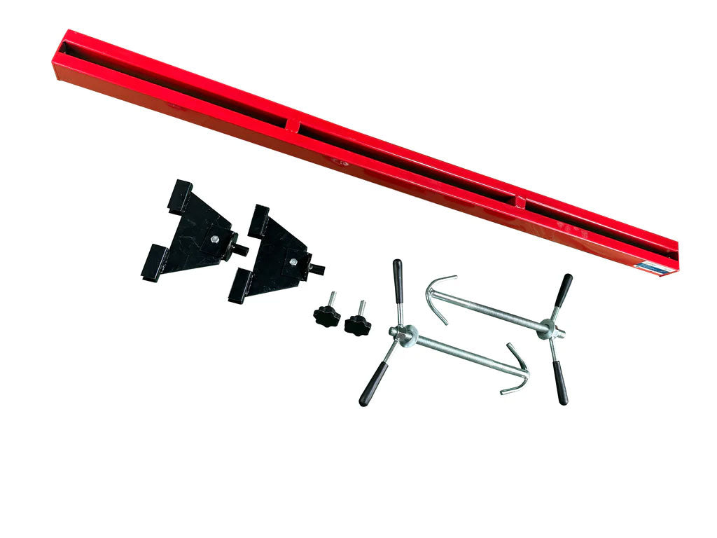 Ponte motore con portata max di 500 kg, traversa per sollevamento per riparazioni di motori, barra traversa supporto manuale motore ponte motore, Gebo Tools