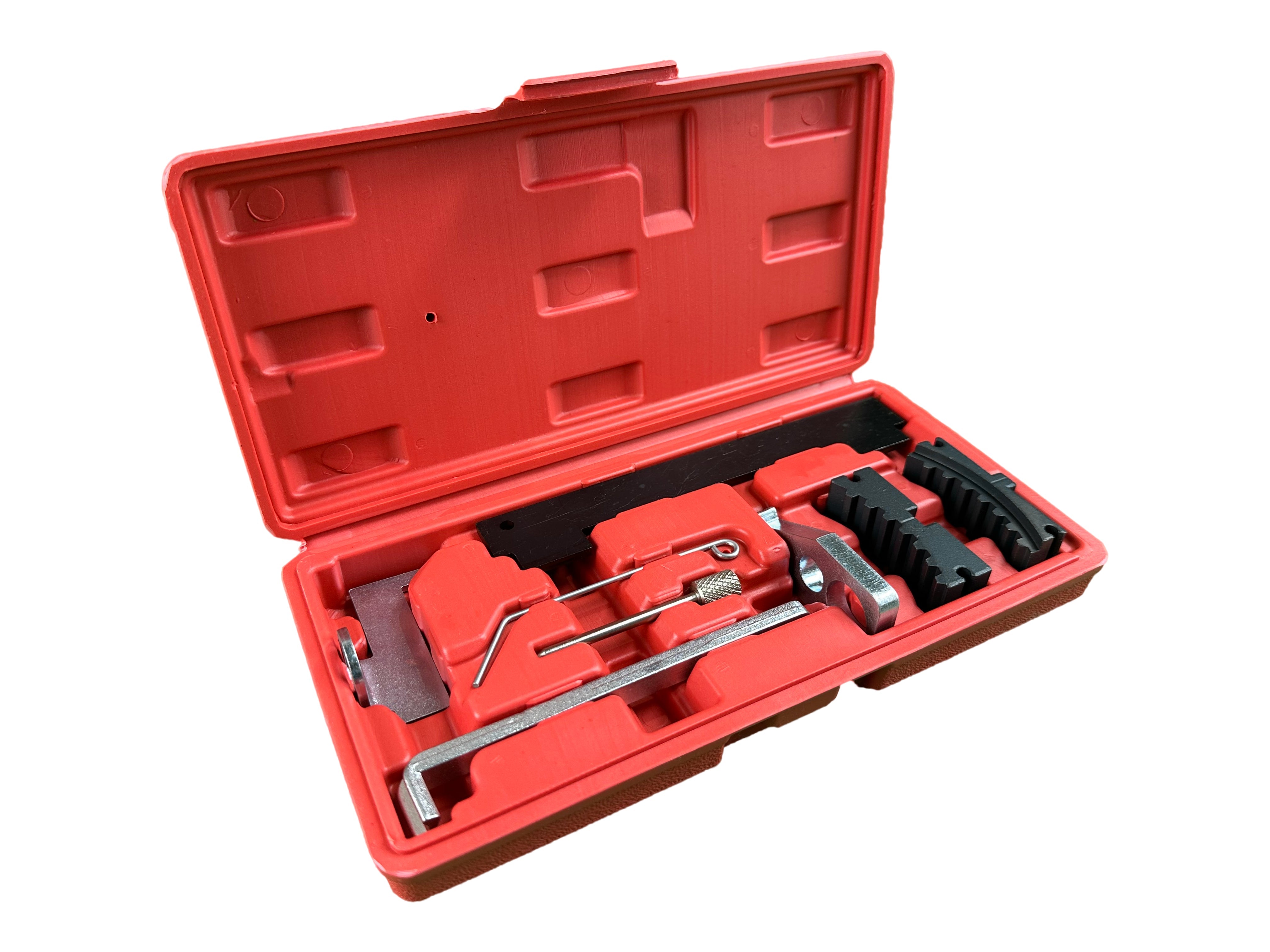 Kit messa in fase motori, attrezzi per il bloccaggio della cinghia di distribuzione dell'albero a camme del motore, compatibile con Opel 1.6 1.8 16V Gebo Tools