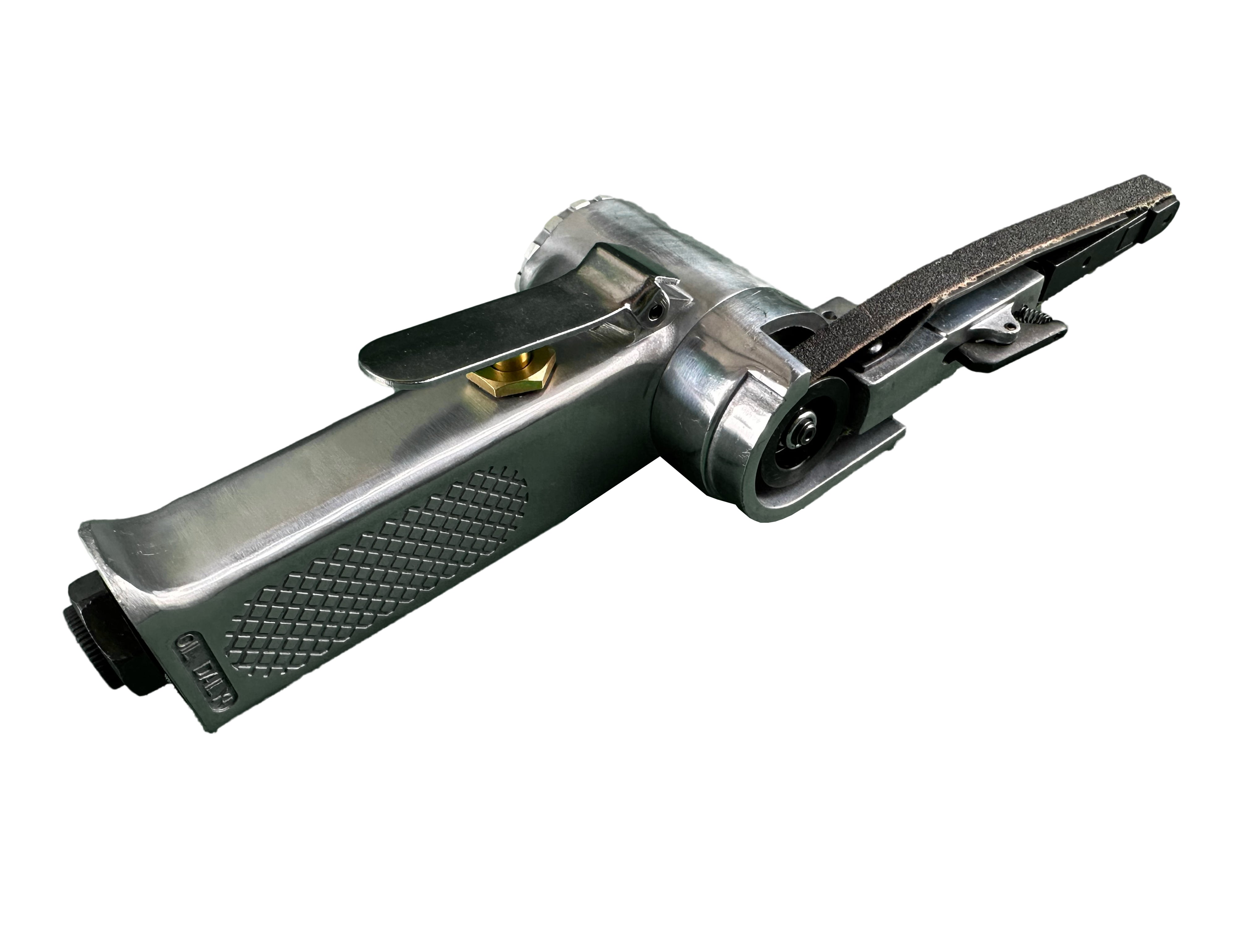 Levigatrice a nastro pneumatica per nastri abrasivi da 330 mm, a 3 nastri, Gebo Tools