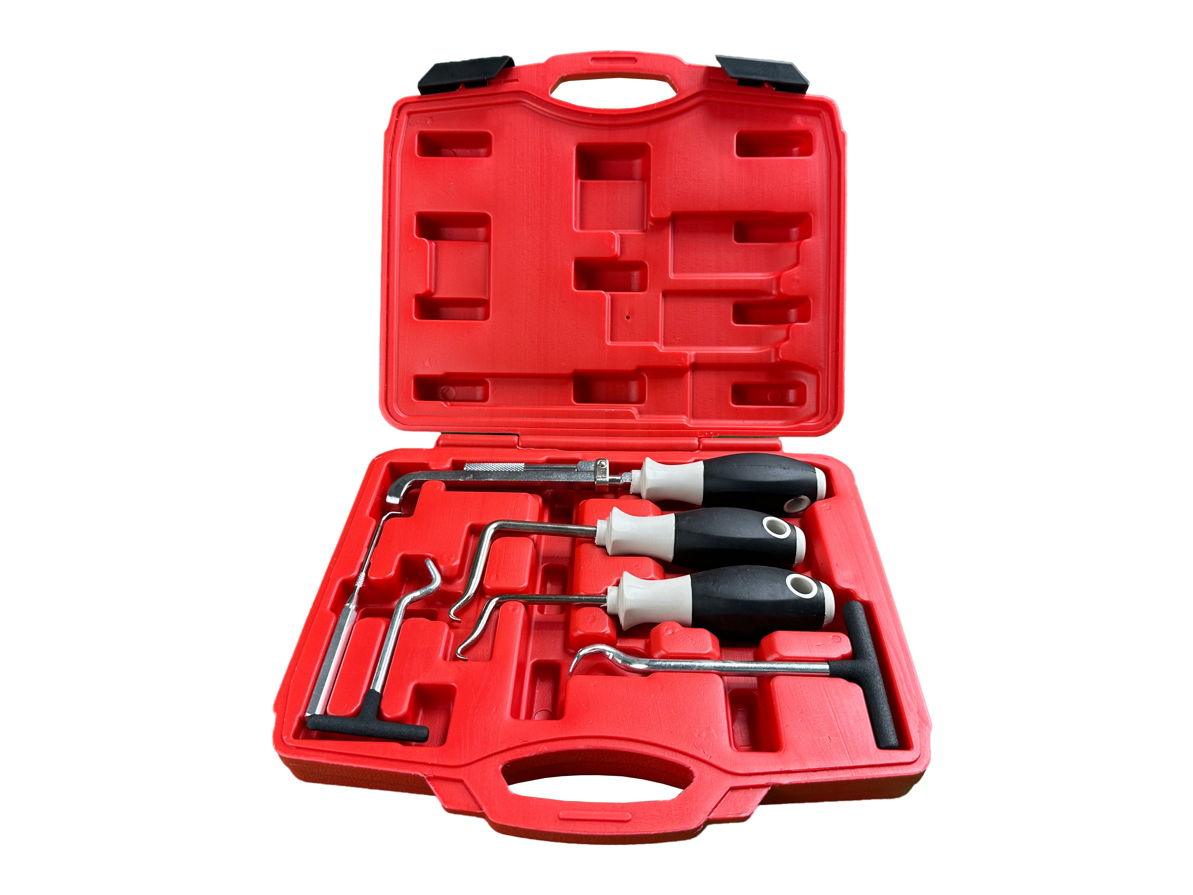 Set 6pz attrezzi ganci per rimozione guarnizioni anelli O-ring paraolio kit, set di ganci per guarnizioni O-ring, Gebo Tools