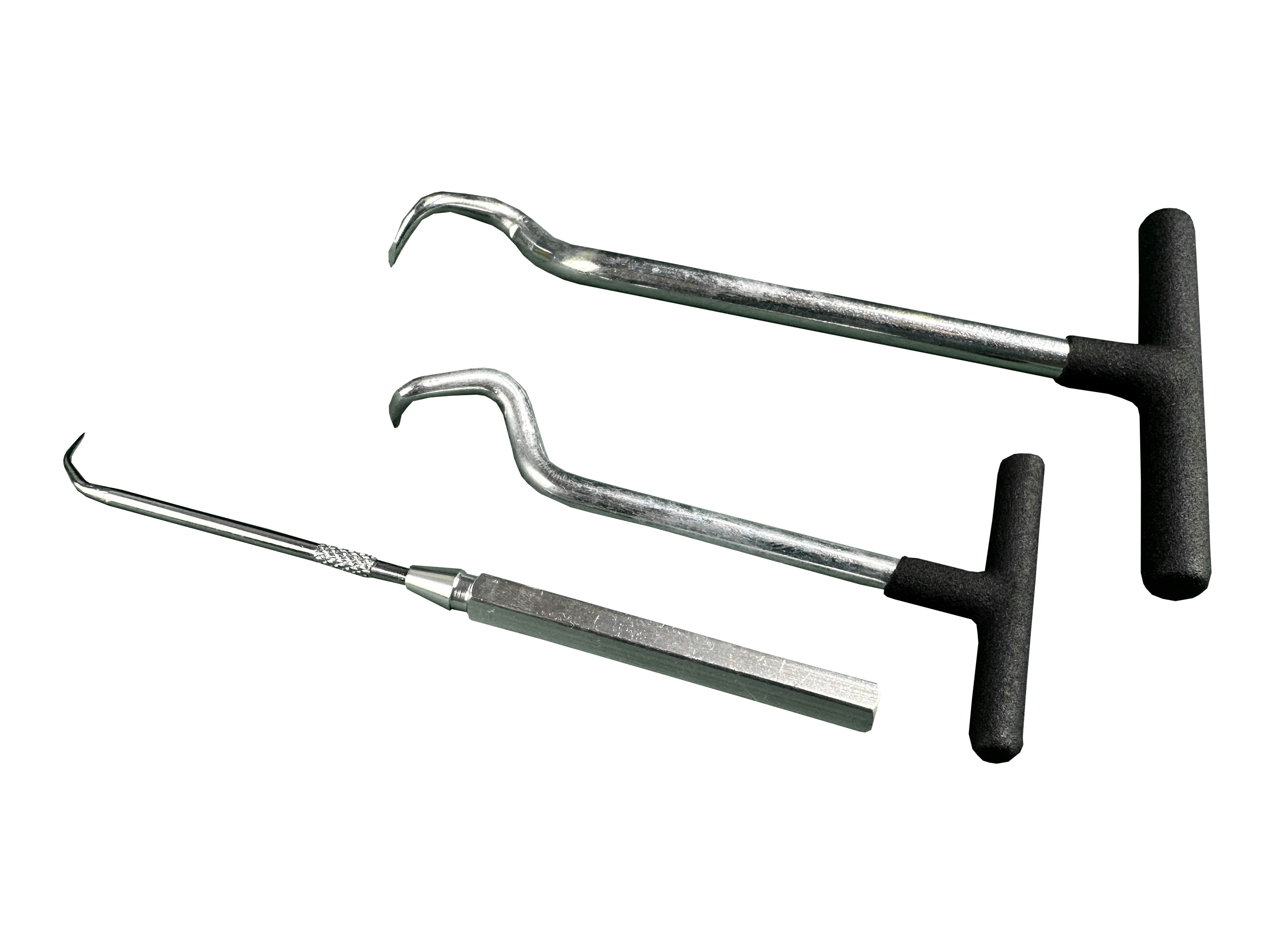Set 6pz attrezzi ganci per rimozione guarnizioni anelli O-ring paraolio kit, set di ganci per guarnizioni O-ring, Gebo Tools
