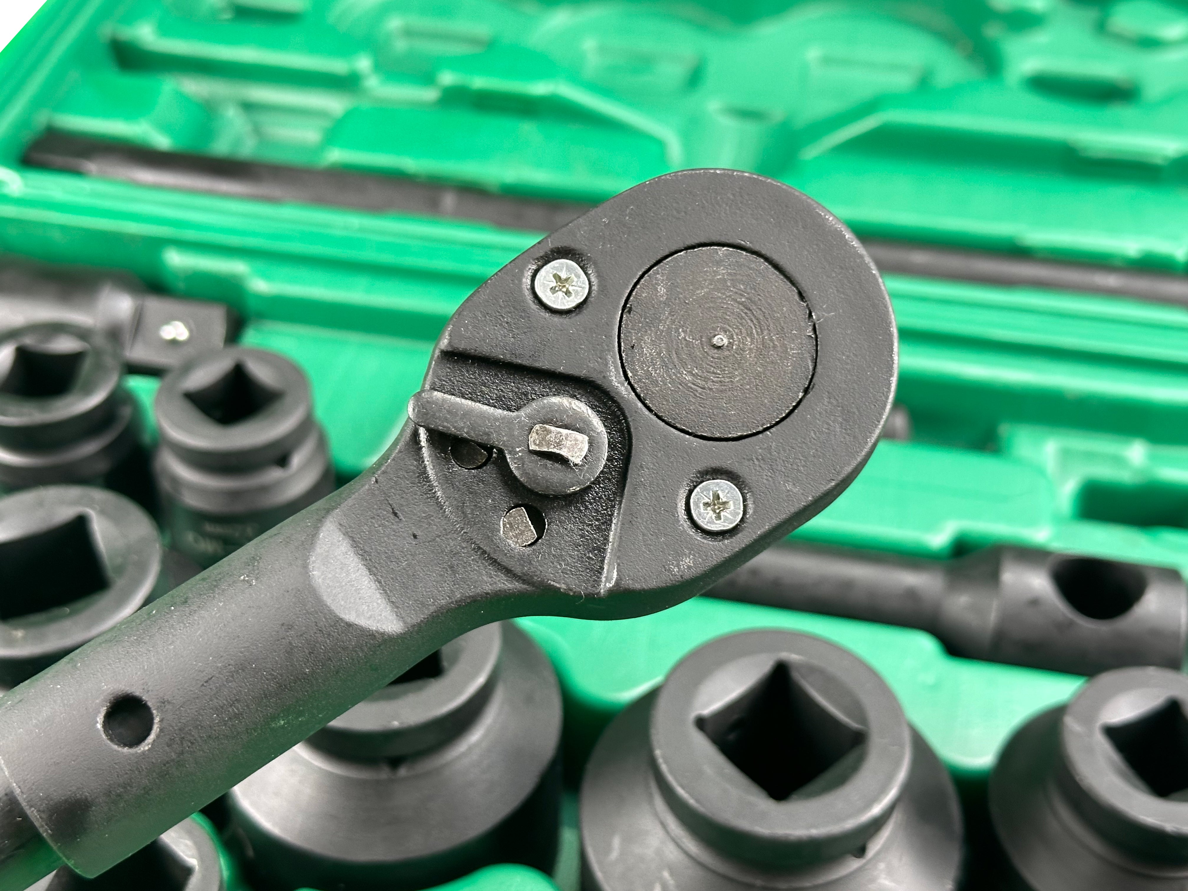 3/4"- 1" Set bussole a impatto, set chiavi a bussola, drive impact socket, dimensioni metriche (21-50 mm e 55-65 mm), Cr-Mo acciaio con barre di prolunga