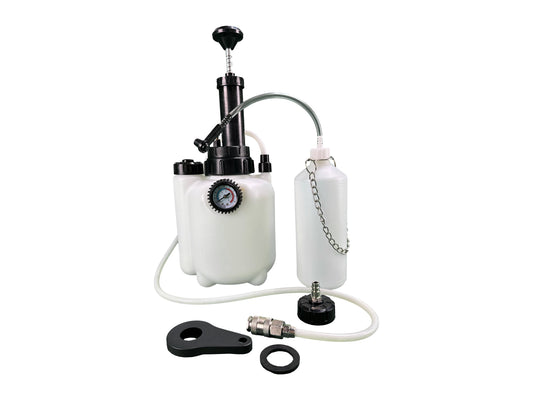 Dispositivo per spurgo e cambio liquido sistema freni auto 3 l Gebo Tools