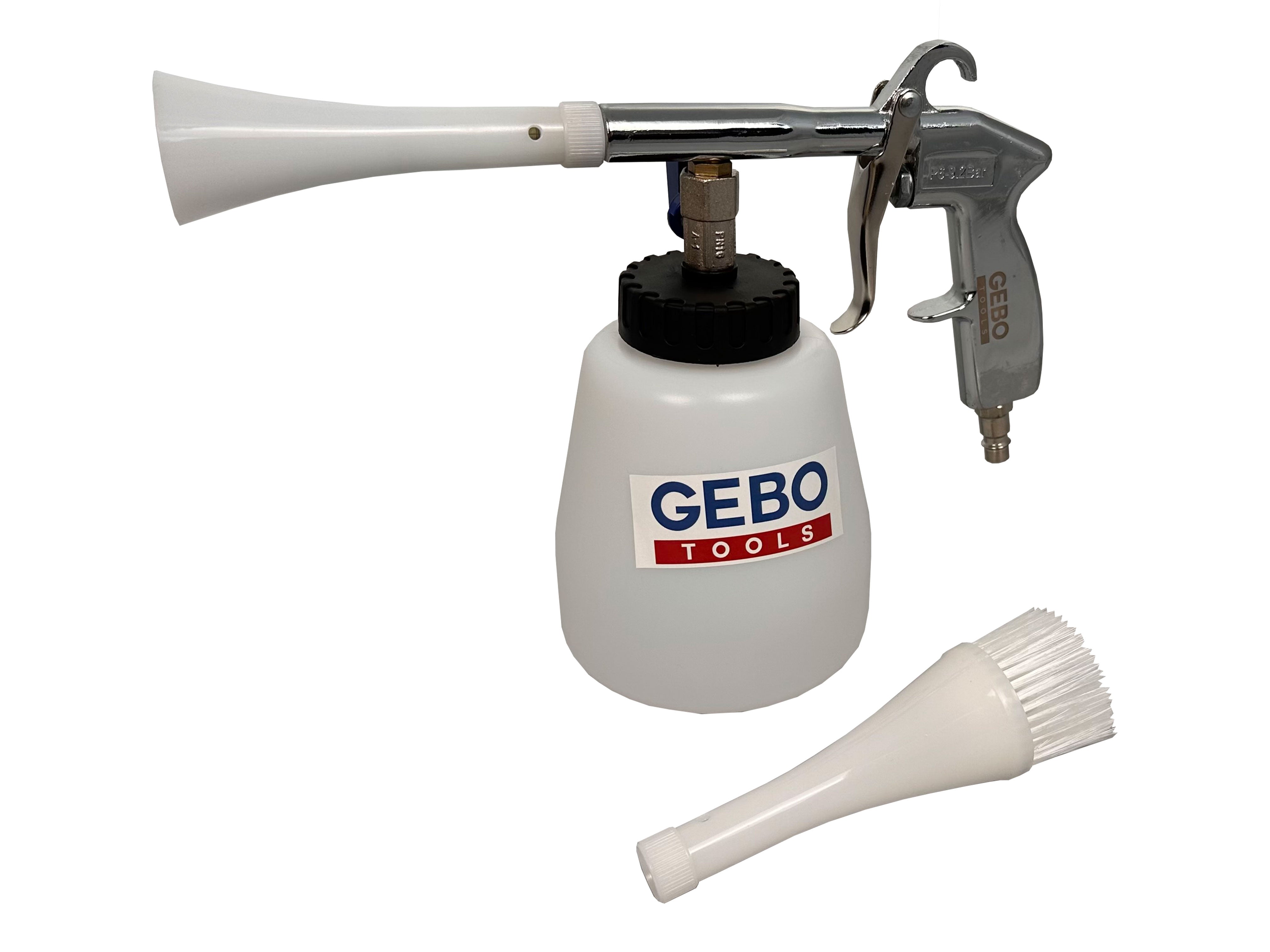 Pistola per lavaggio a secco con pistola ad aria compressa Tornador, pistola a soffiaggio a secco - pistola ad aria compressa - pistola per pulizia, modello 2 Gebo Tools