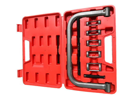 Set universale tenditore molla sospensioni, set per montaggio smontaggio ammortizzatori, smonta molle, auto attrezzo per ammortizzatori, Gebo Tools