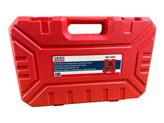 Pinza fascette auto, set di pinze per fascette stringitubo per riparazione auto, kit pinze per fascette e morsetti impianti auto 9 pz c/valigetta plastica, Gebo Tools