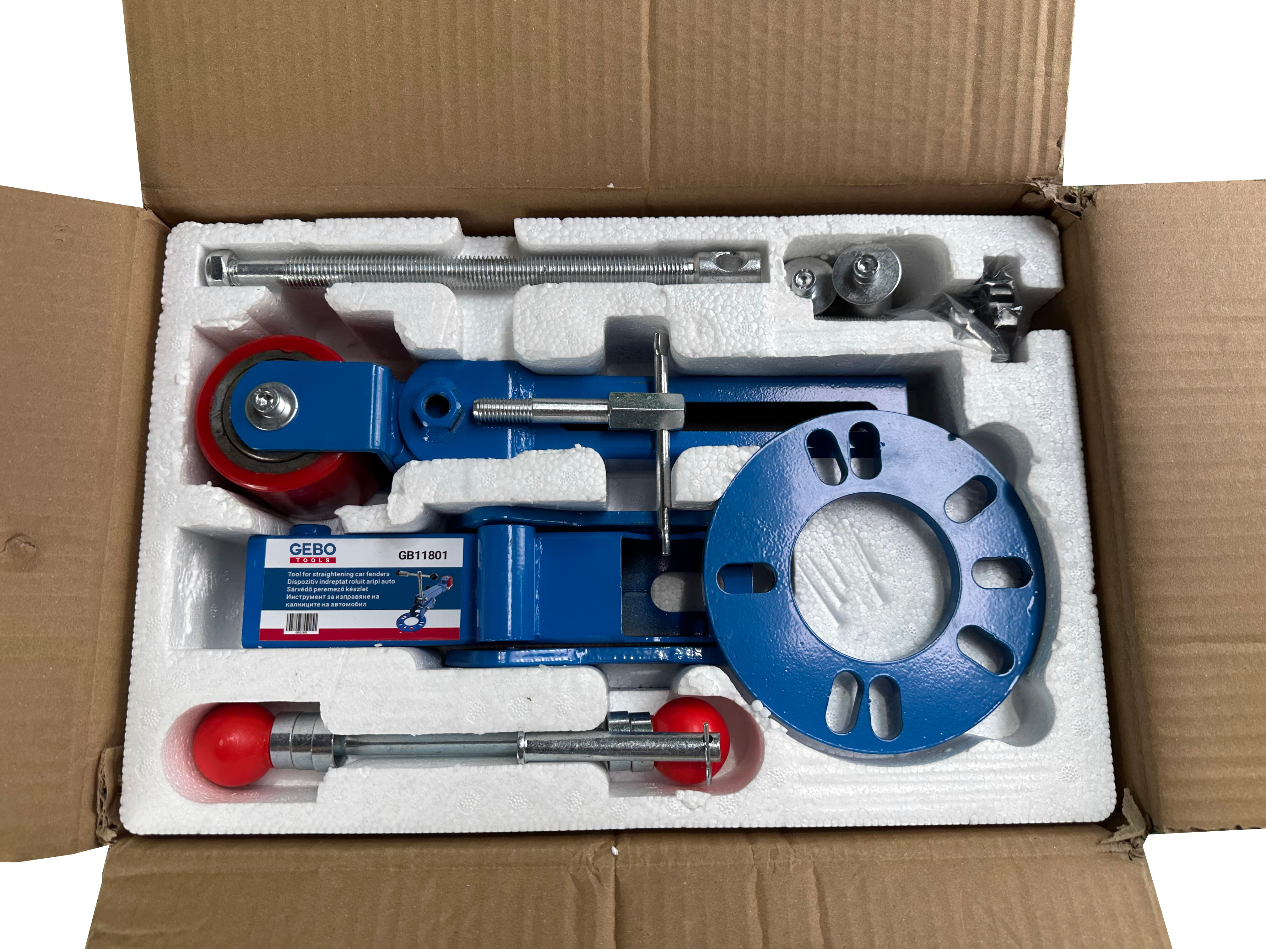 Parafango strumento fender roller, strumento estensibile per la riforma del rullo parafango, Gebo Tools