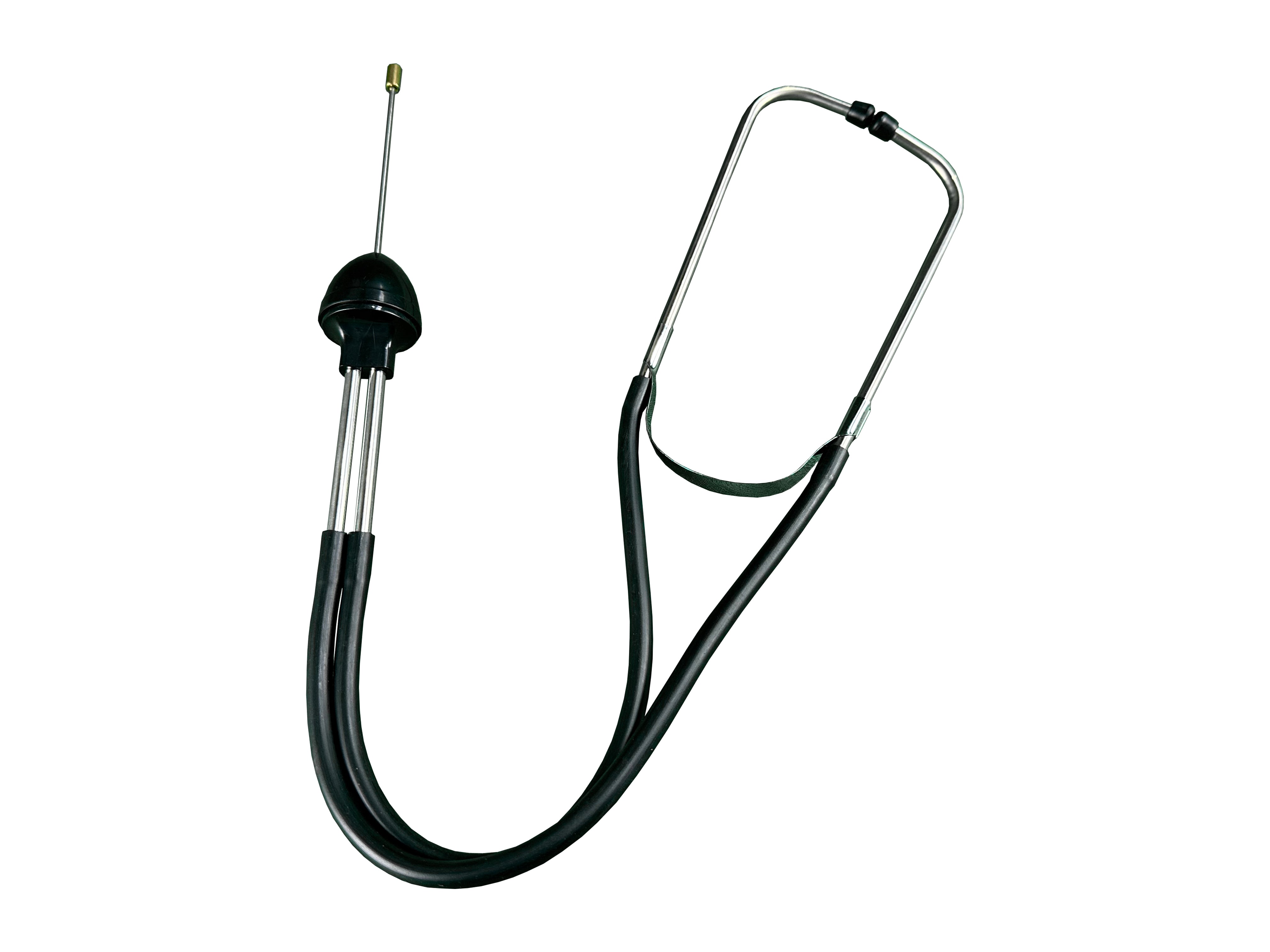 Stetoscopio da officina meccanica sonda flessibile rumori motore diagnosi auto, stetoscopio auto - kit diagnostico rumori motori cilindri, stetoscopio per meccanici, per ascolto rumori, Gebo Tools