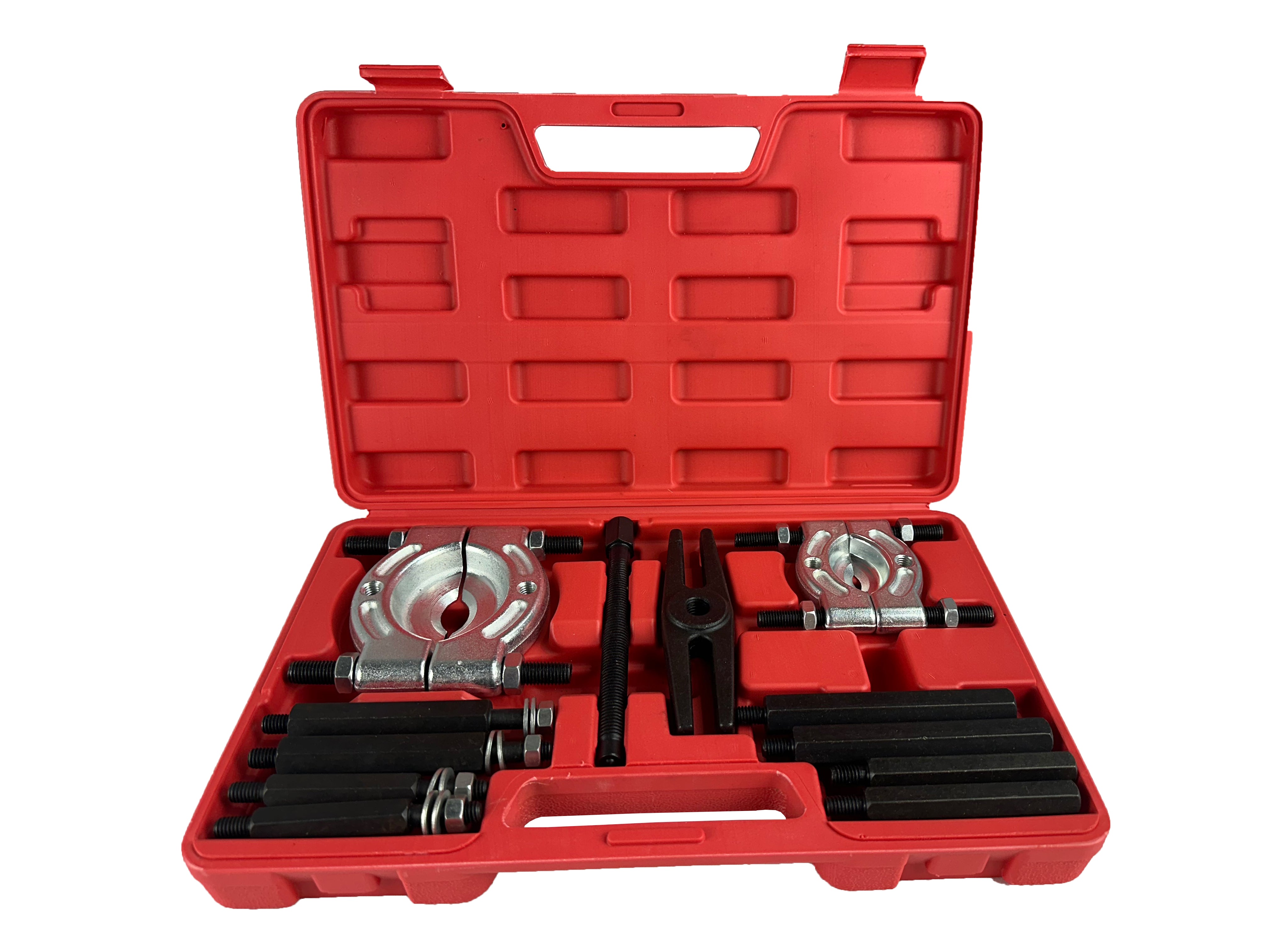 Set di estrattori per cuscinetti, kit separatore per estrattore per cuscinetti, strumento di rimozione per lo smontaggio dei cuscinetti, Ø30–75 mm Gebo Tools