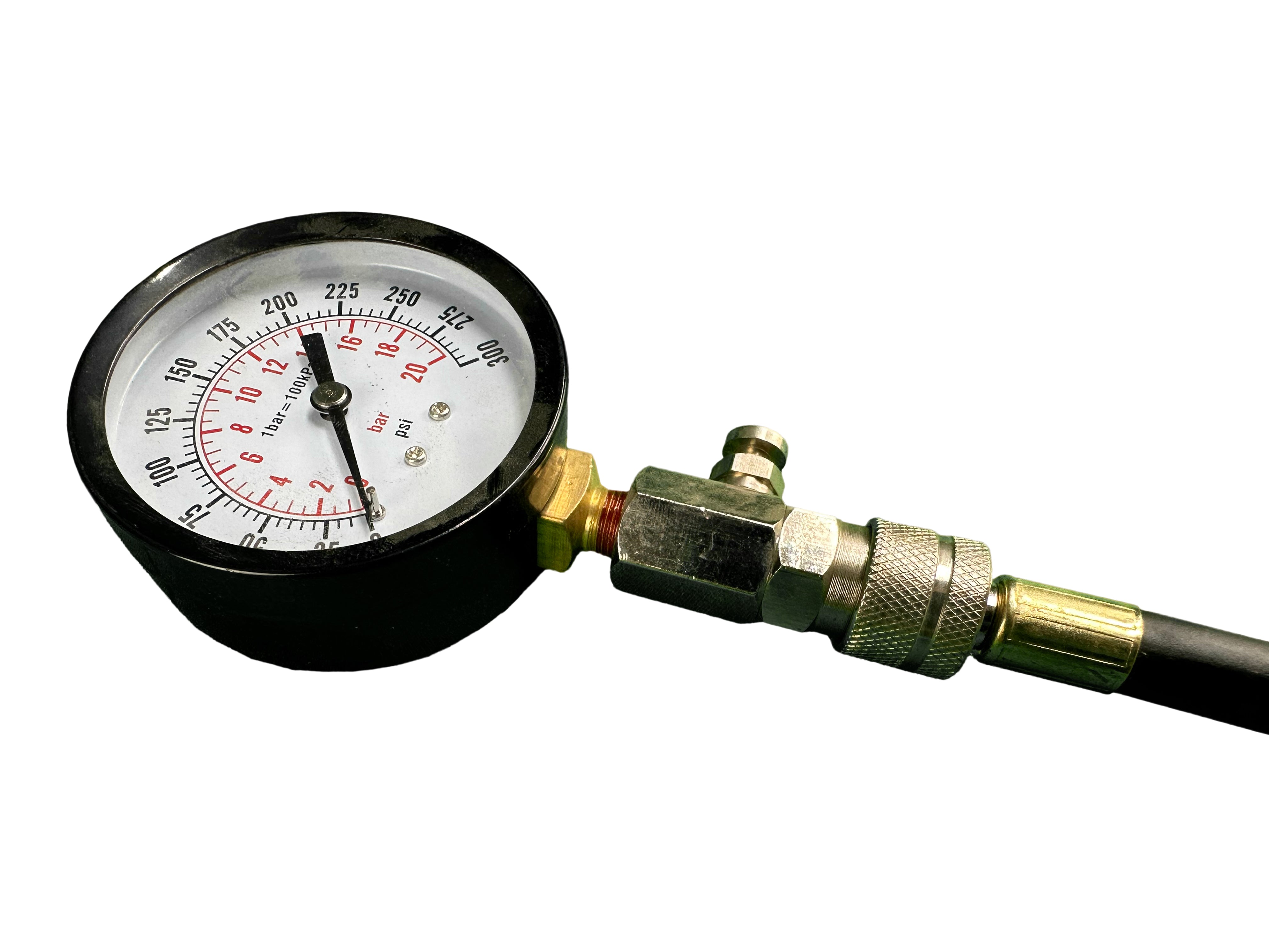 Set di tester compressione per motori a benzina, compressione motore per auto e camion, Gebo Tools