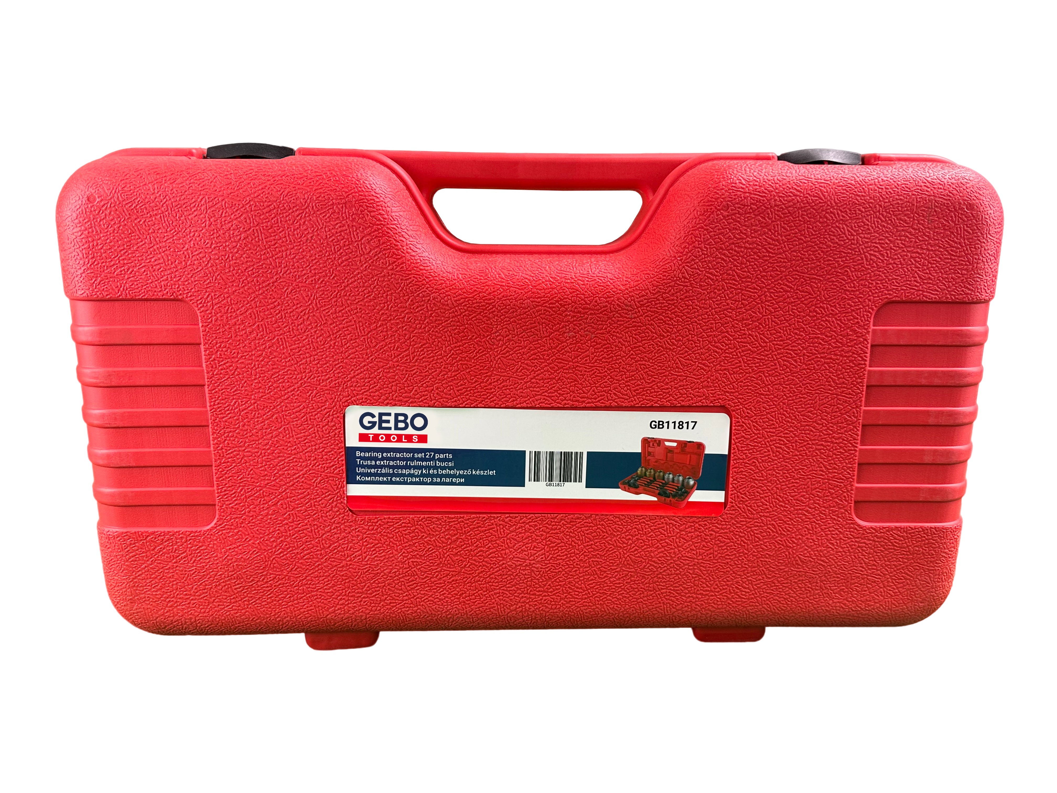 Estrattori set per montaggio smontaggio cuscinetti ruota e boccole, utensili per espulsione cuscinetti assiali, 27 pezzi Gebo Tools