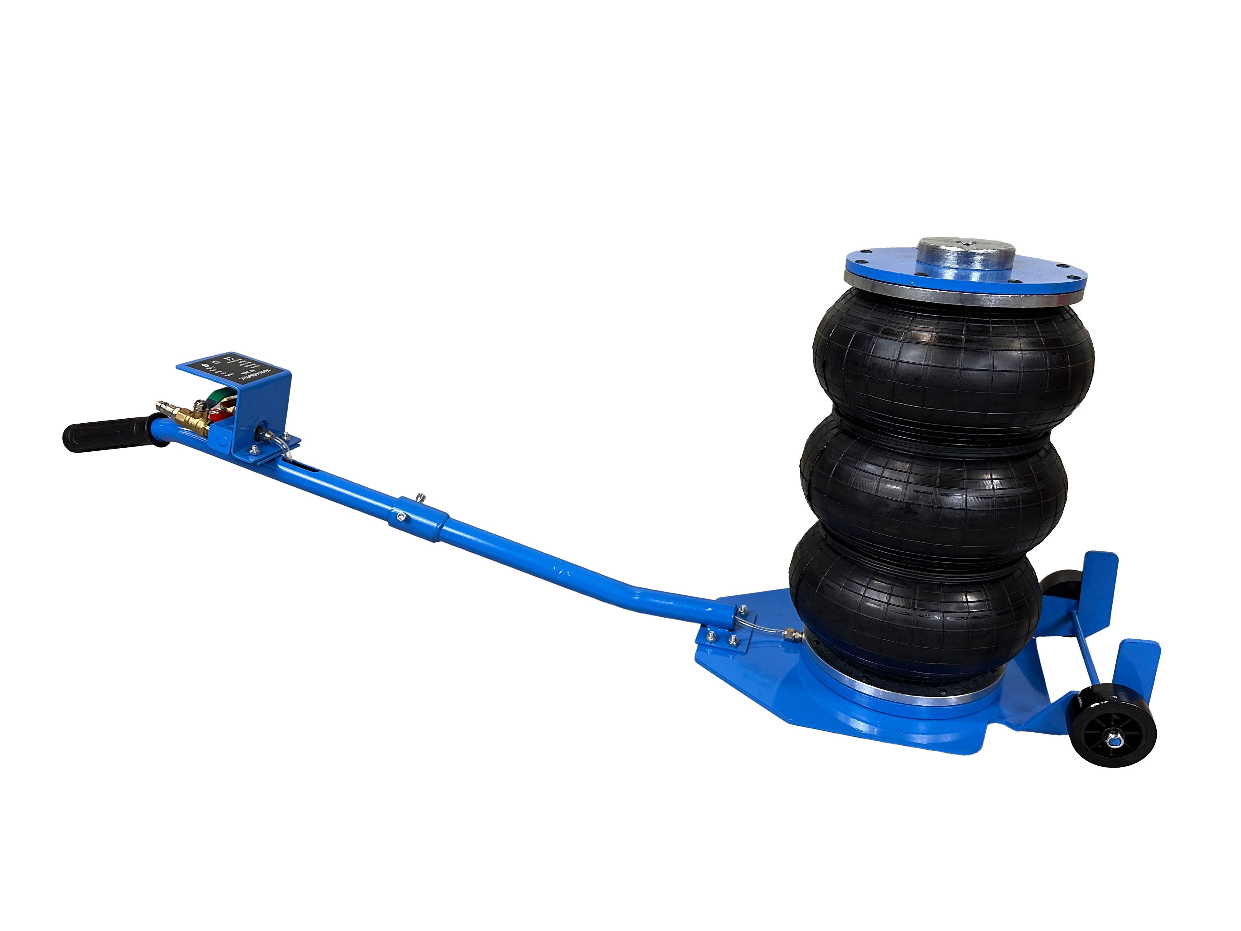 Cric ad aria compressa, 3 tonnellate/3000 kg, cric airbag, sollevamento 150–500 mm, cric pneumatico da sollevamento pneumatico con maniglia per auto, garage, Castex