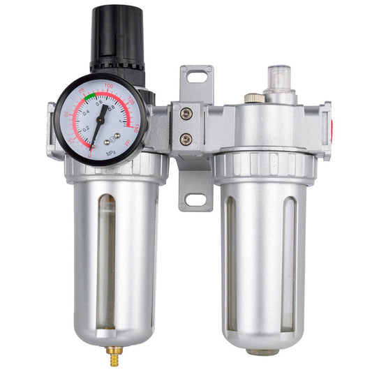 Separatore d'acqua e olio ad aria compressa, riduttore di pressione per compressore, filtro regolatore aria 1/4 " modello 1