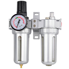 Separatore d'acqua e olio ad aria compressa, riduttore di pressione per compressore, filtro regolatore aria 1/4 