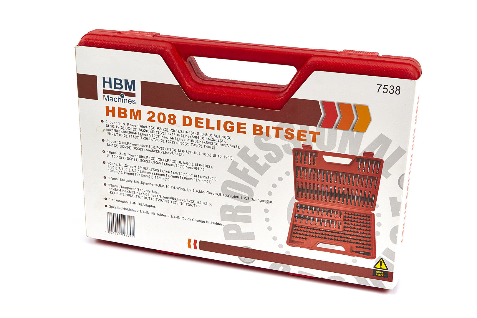 Kit Inserti Torx PH 208 pezzi
