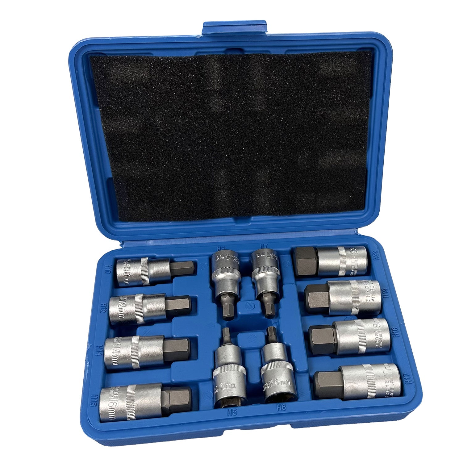 Set di chiavi esagonali per chiavi dinamometriche e trapani, T5-T22 Gebo Tools