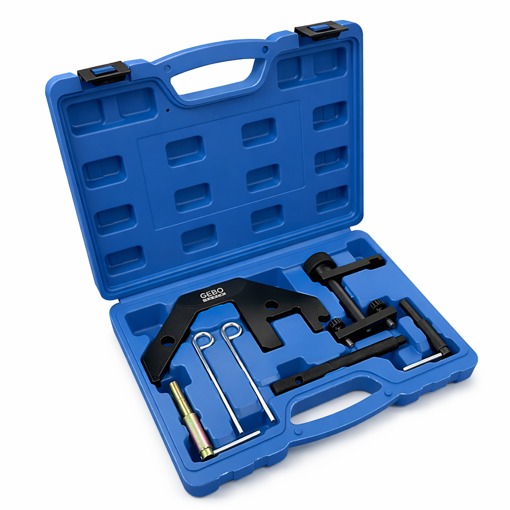 Kit di strumenti di bloccaggio di allineamento dell'albero a camme del motore, kit messa in fase motore, kit fasatura motori BMW M47 M57 2.0 3.0 D Gebo Tools