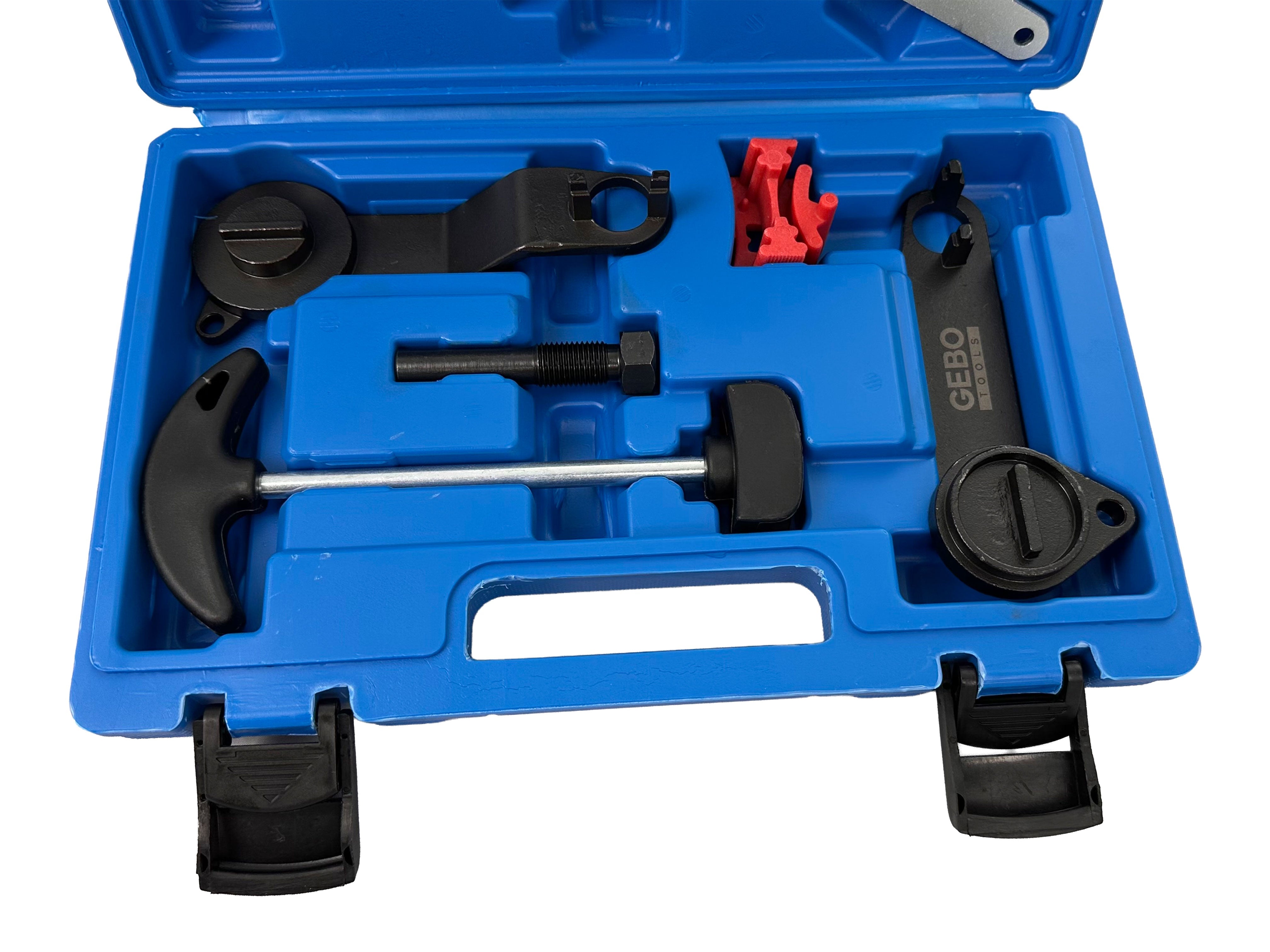 Kit messa in fase motori, attrezzi per il bloccaggio della cinghia di distribuzione dell'albero a camme del motore, compatibile con VAG 1.0 1.2 1.4 TSI TFSI TGI Gebo Tools